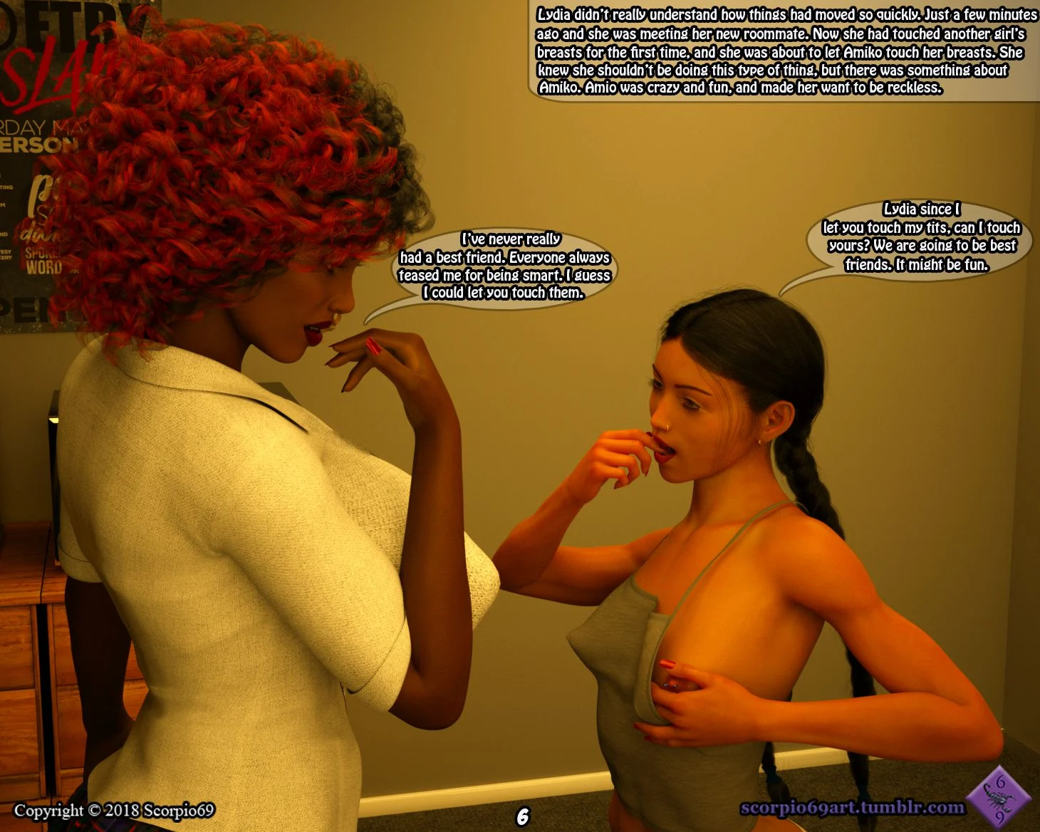 Freshman Year [Scorpio69] - Chapter 1 — Page 8