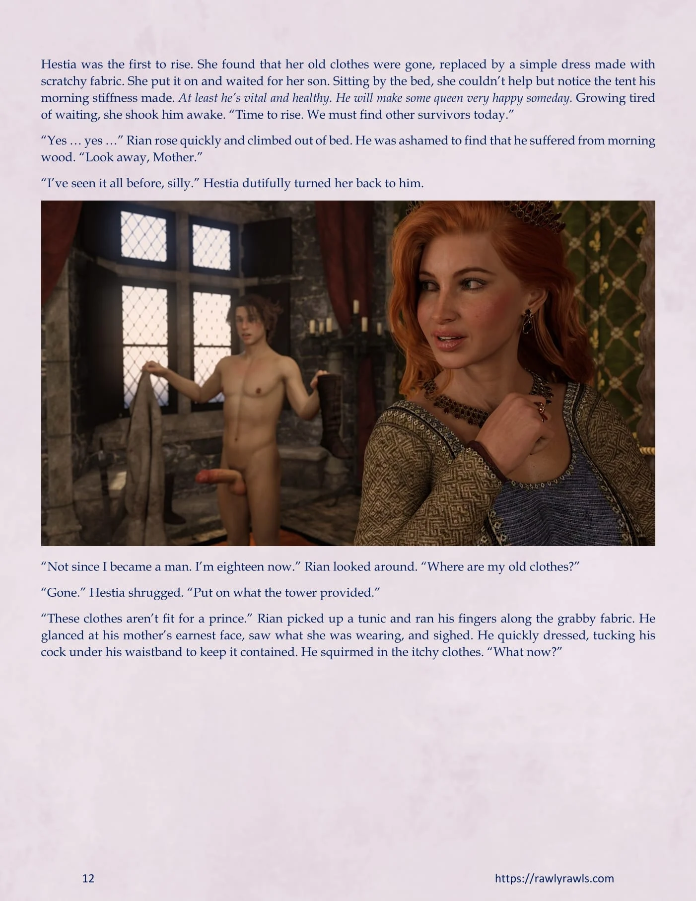 The Traveling Tower [Lexx228 , RawlyRawls] - Chapter 1 — Page 12