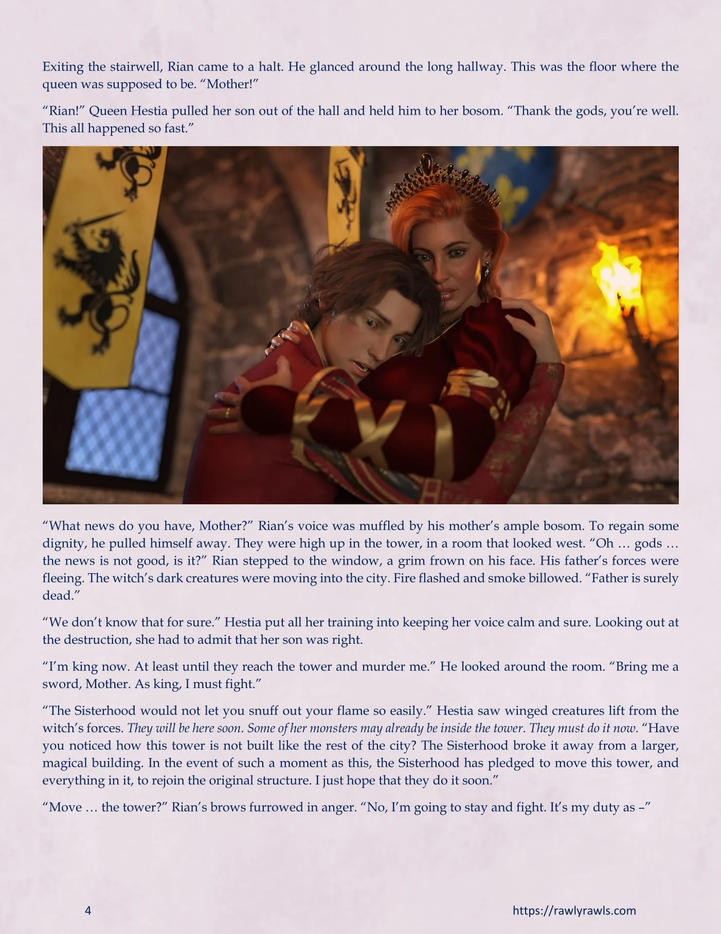 The Traveling Tower [Lexx228 , RawlyRawls] - Chapter 1 — Page 4