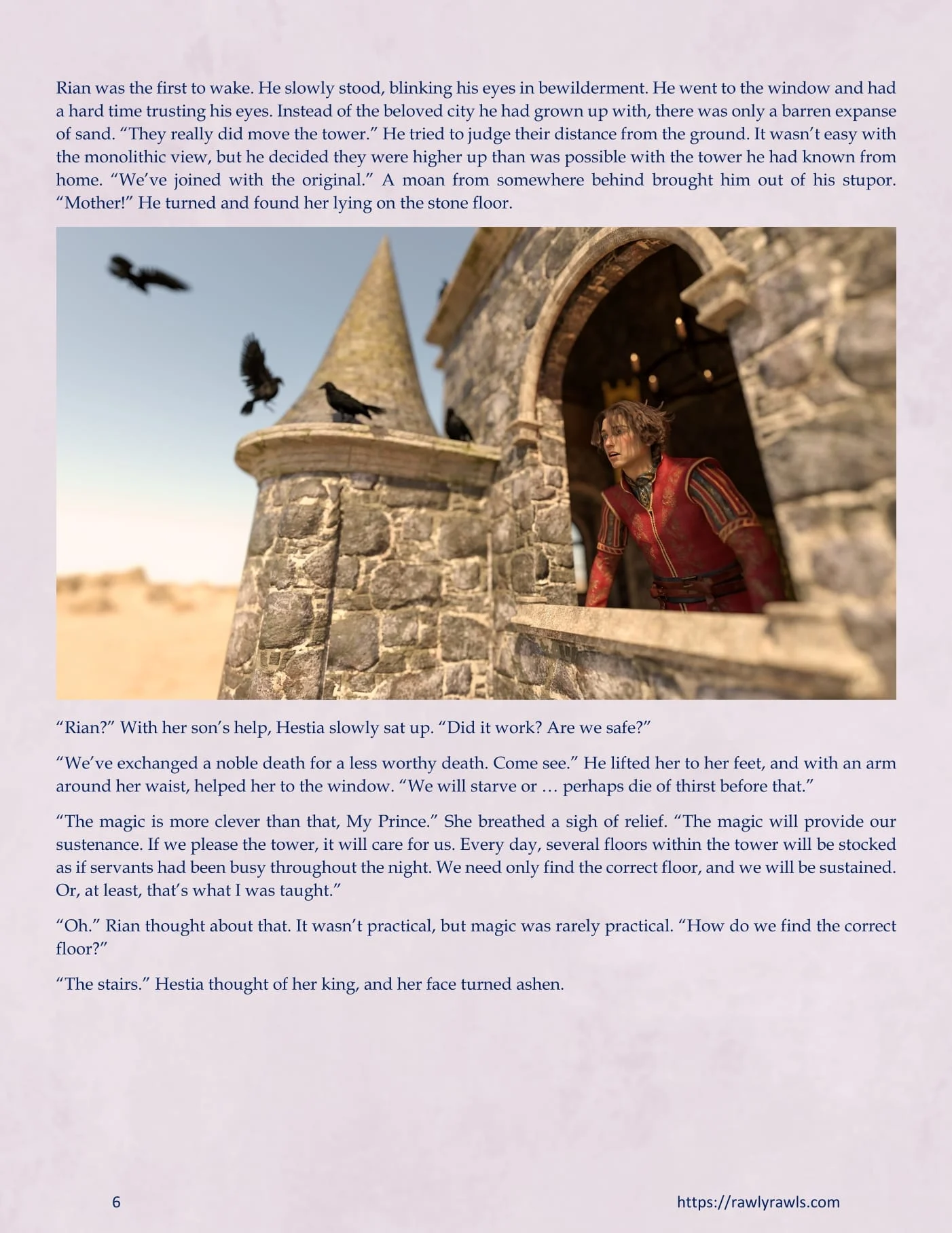 The Traveling Tower [Lexx228 , RawlyRawls] - Chapter 1 — Page 6