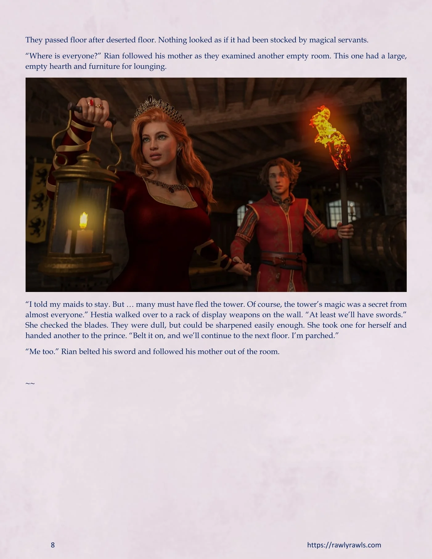 The Traveling Tower [Lexx228 , RawlyRawls] - Chapter 1 — Page 8