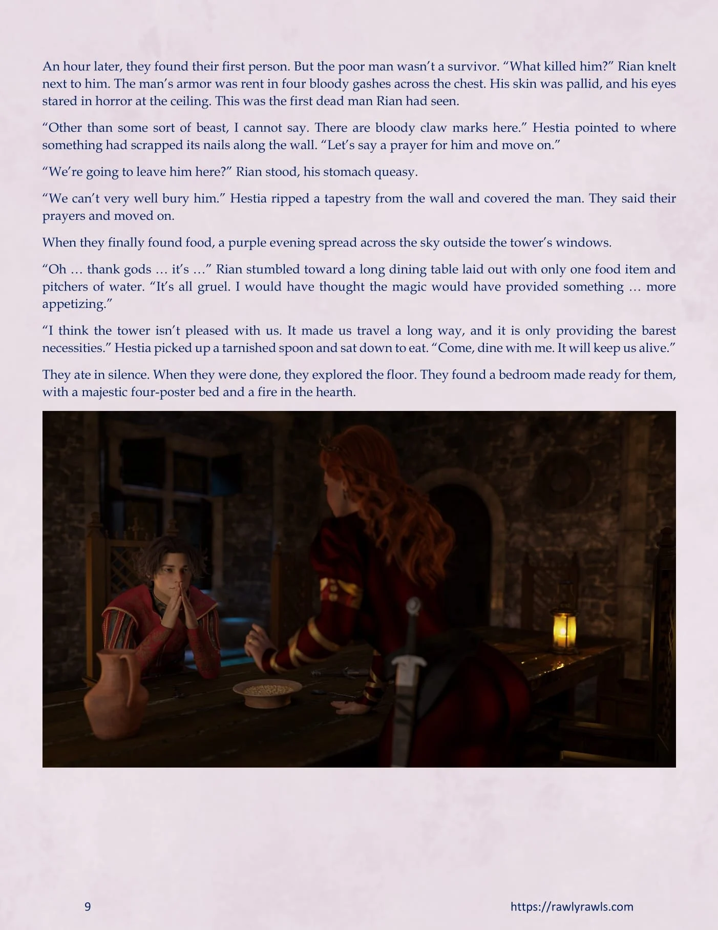 The Traveling Tower [Lexx228 , RawlyRawls] - Chapter 1 — Page 9