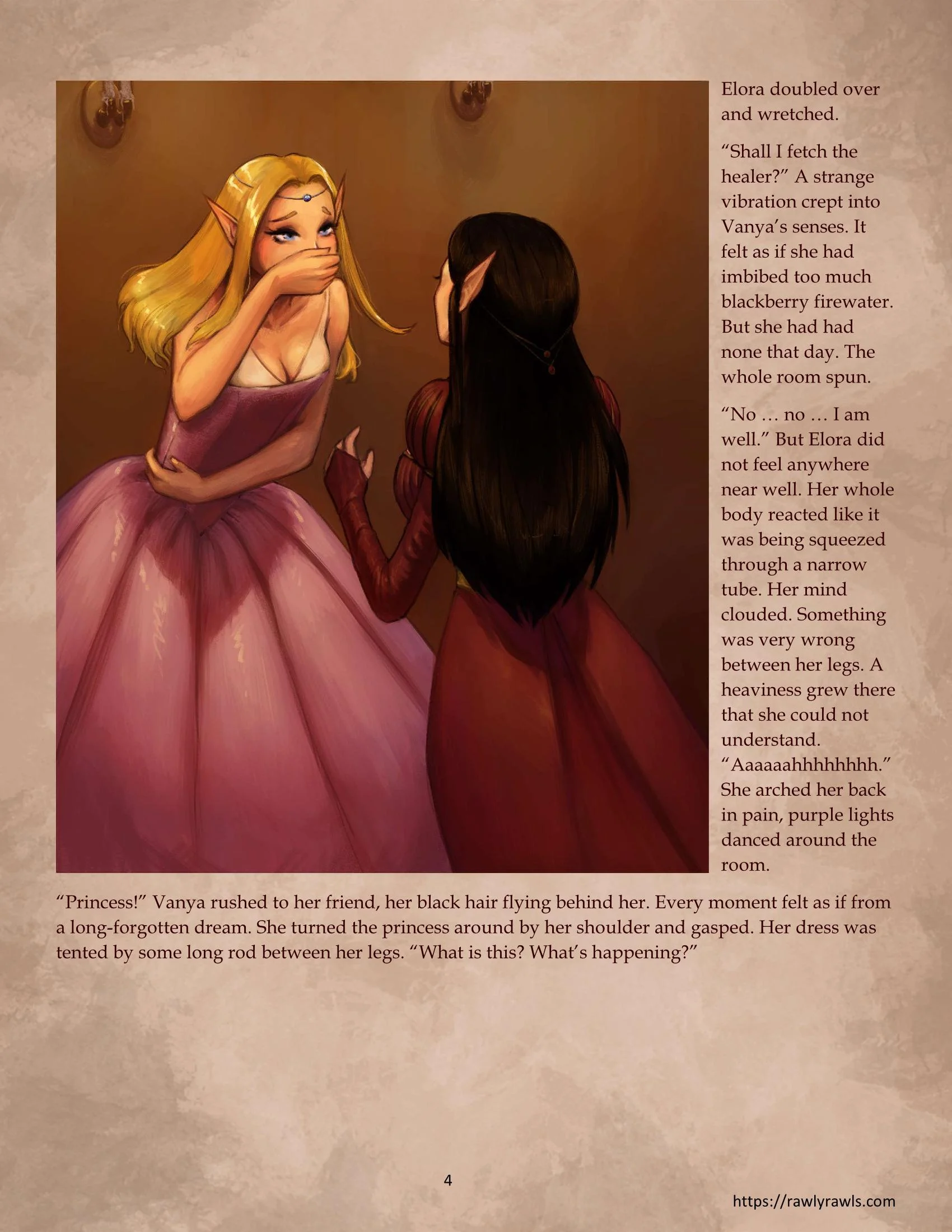 Elora’s Taste of Black Magic [CreamCadet , RawlyRawls] - Chapter 1 — Page 4