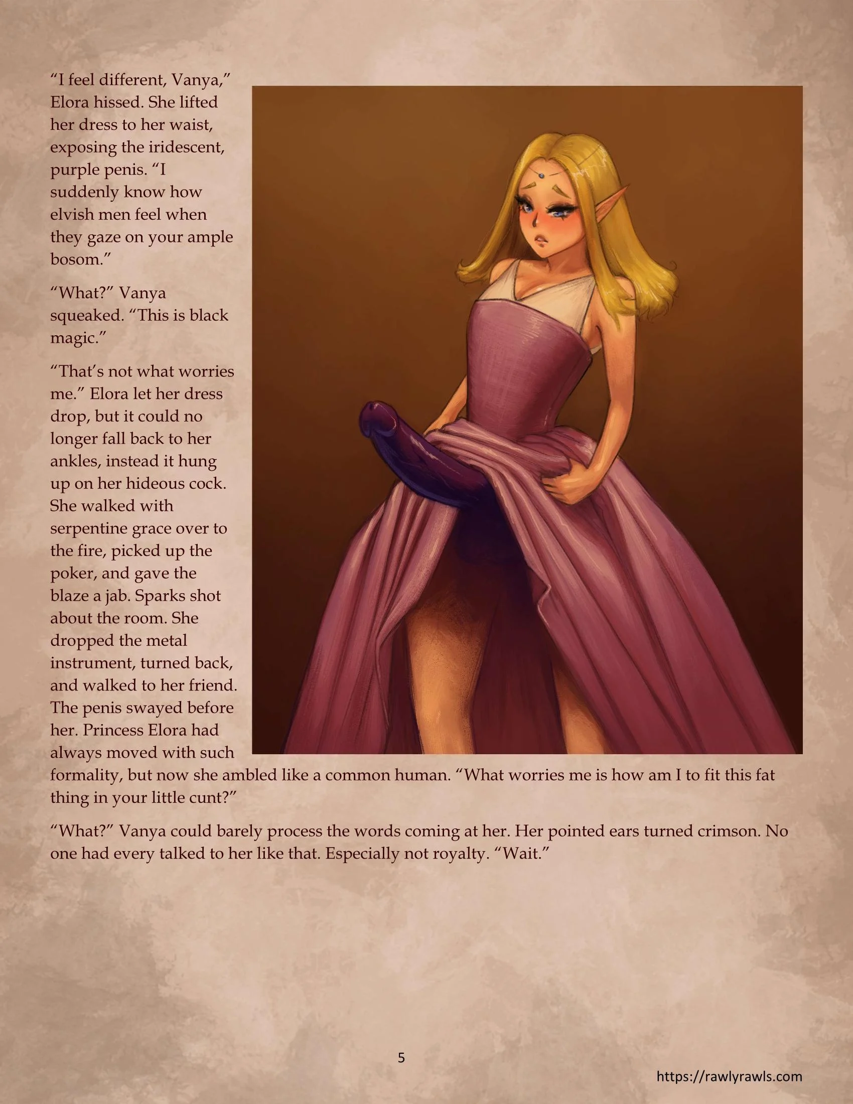 Elora’s Taste of Black Magic [CreamCadet , RawlyRawls] - Chapter 1 — Page 5