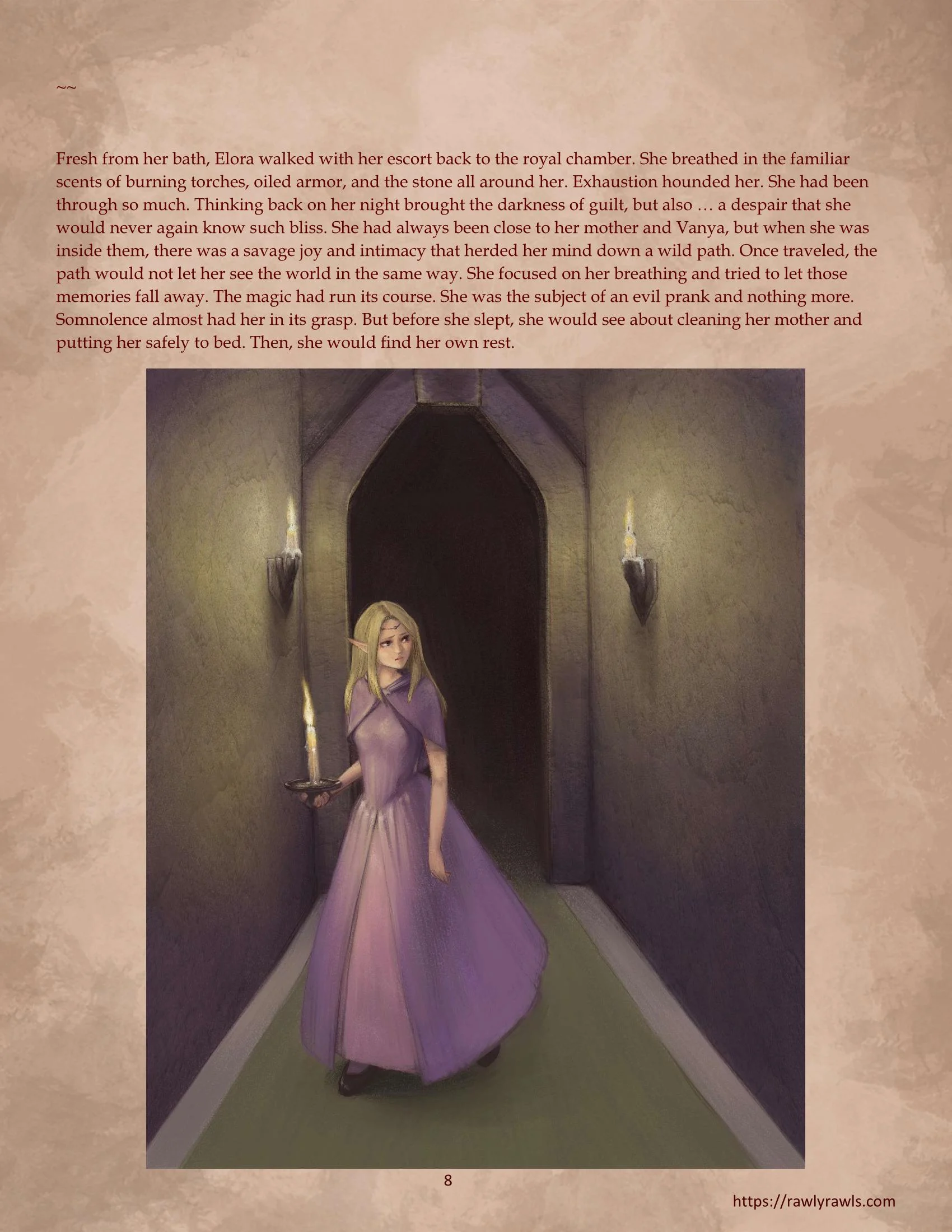 Elora’s Taste of Black Magic [CreamCadet , RawlyRawls] - Chapter 4 — Page 8