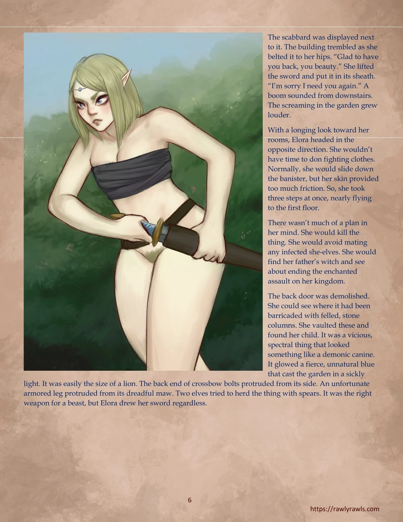 Elora’s Taste of Black Magic [CreamCadet , RawlyRawls] - Chapter 10 — Page 6