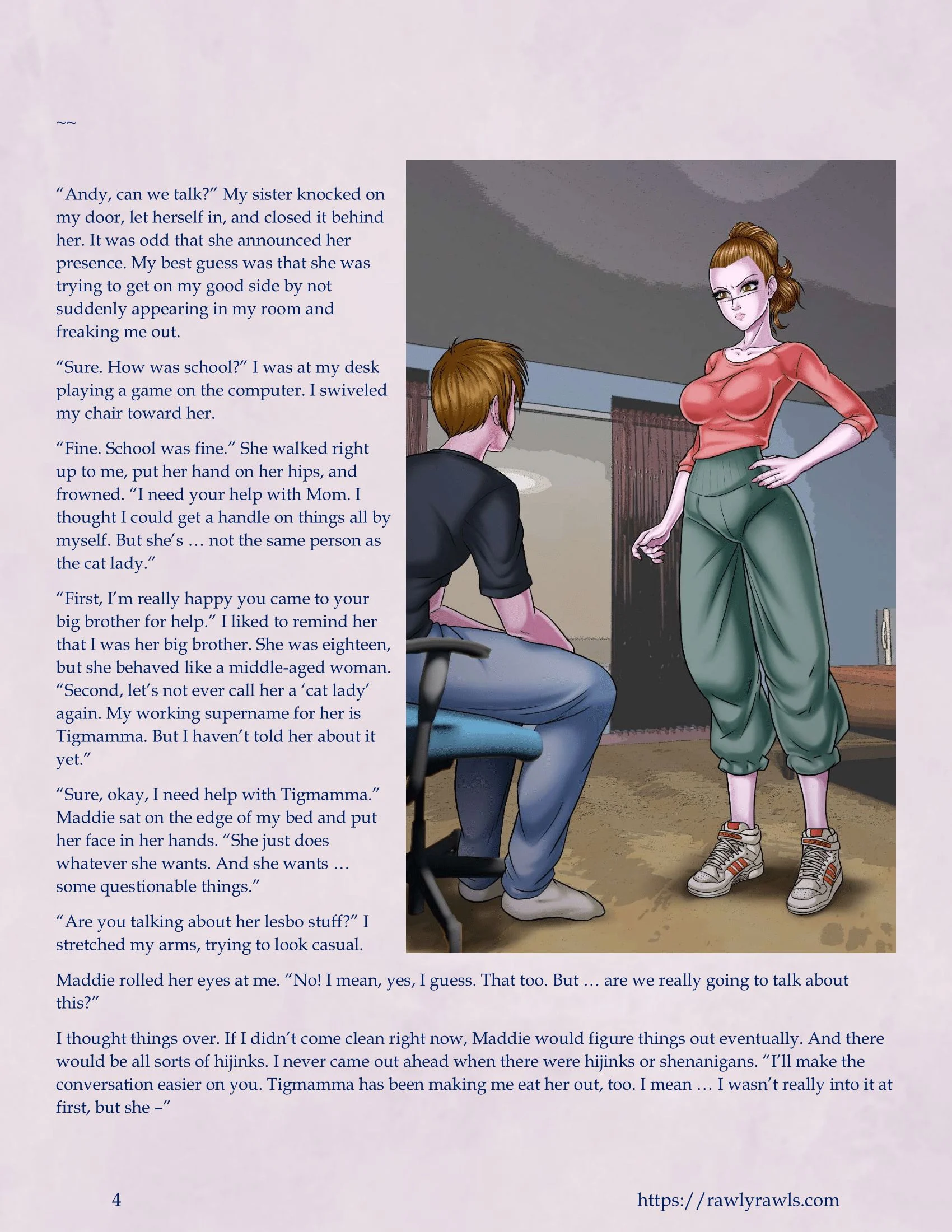 My Mother’s Secret Identity [Adun | Danny Sulca , RawlyRawls] - Chapter 8 — Page 4