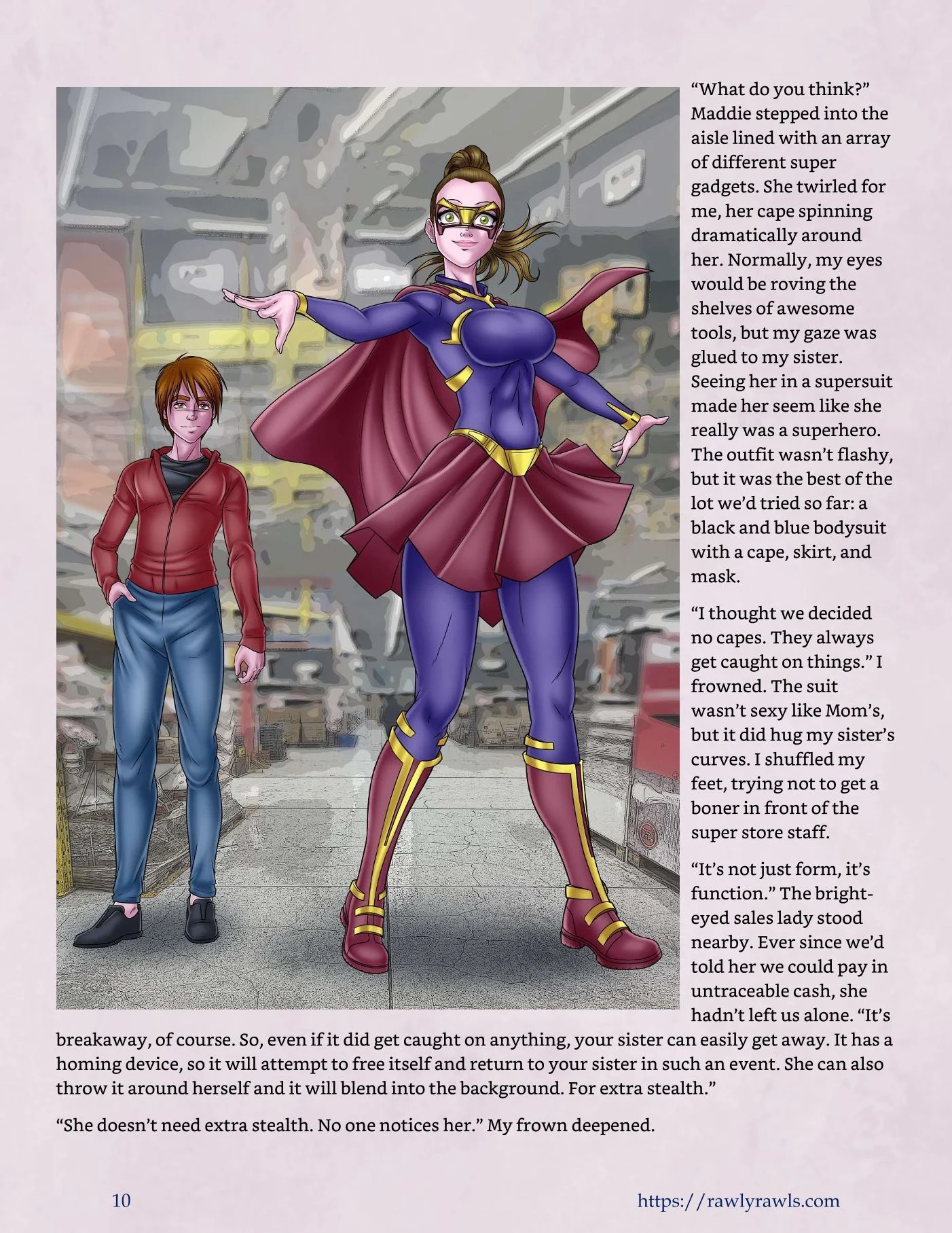 My Mother’s Secret Identity [Adun | Danny Sulca , RawlyRawls] - Chapter 9 — Page 10