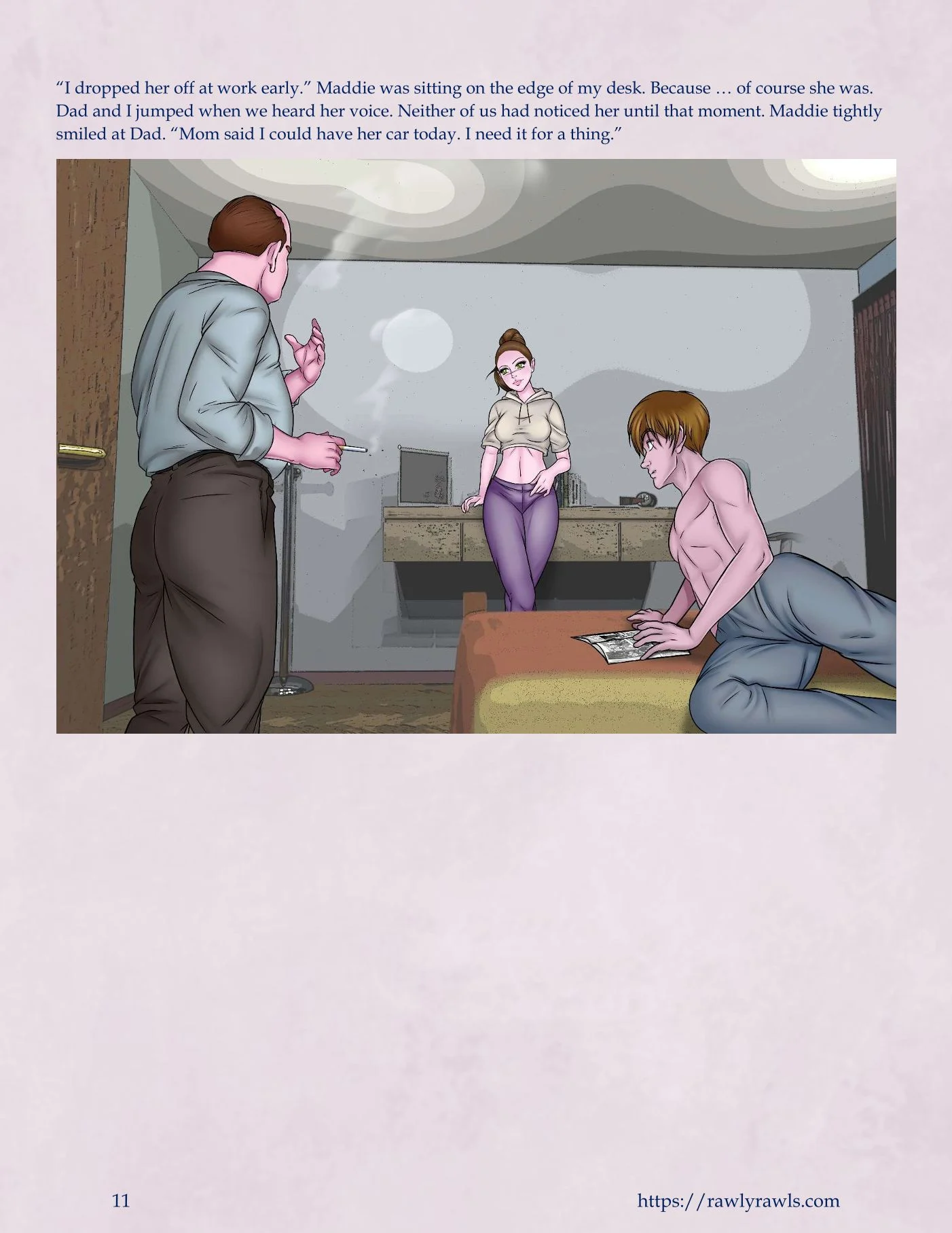 My Mother’s Secret Identity [Adun | Danny Sulca , RawlyRawls] - Chapter 10 — Page 11