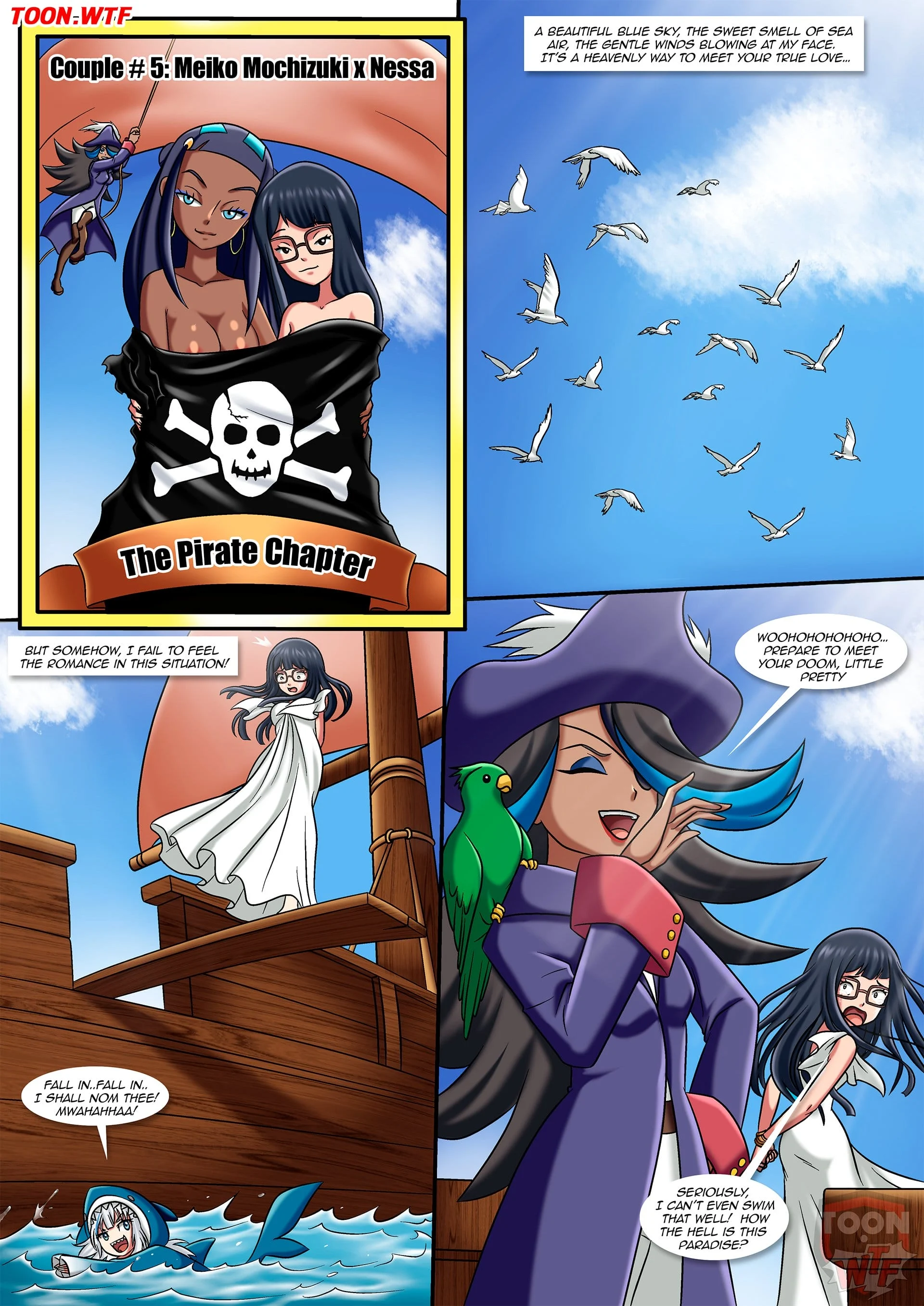 Lesbian Fantasy Island (Digimon , Pokemon) [Palcomix] - Chapter 4 — Page 16
