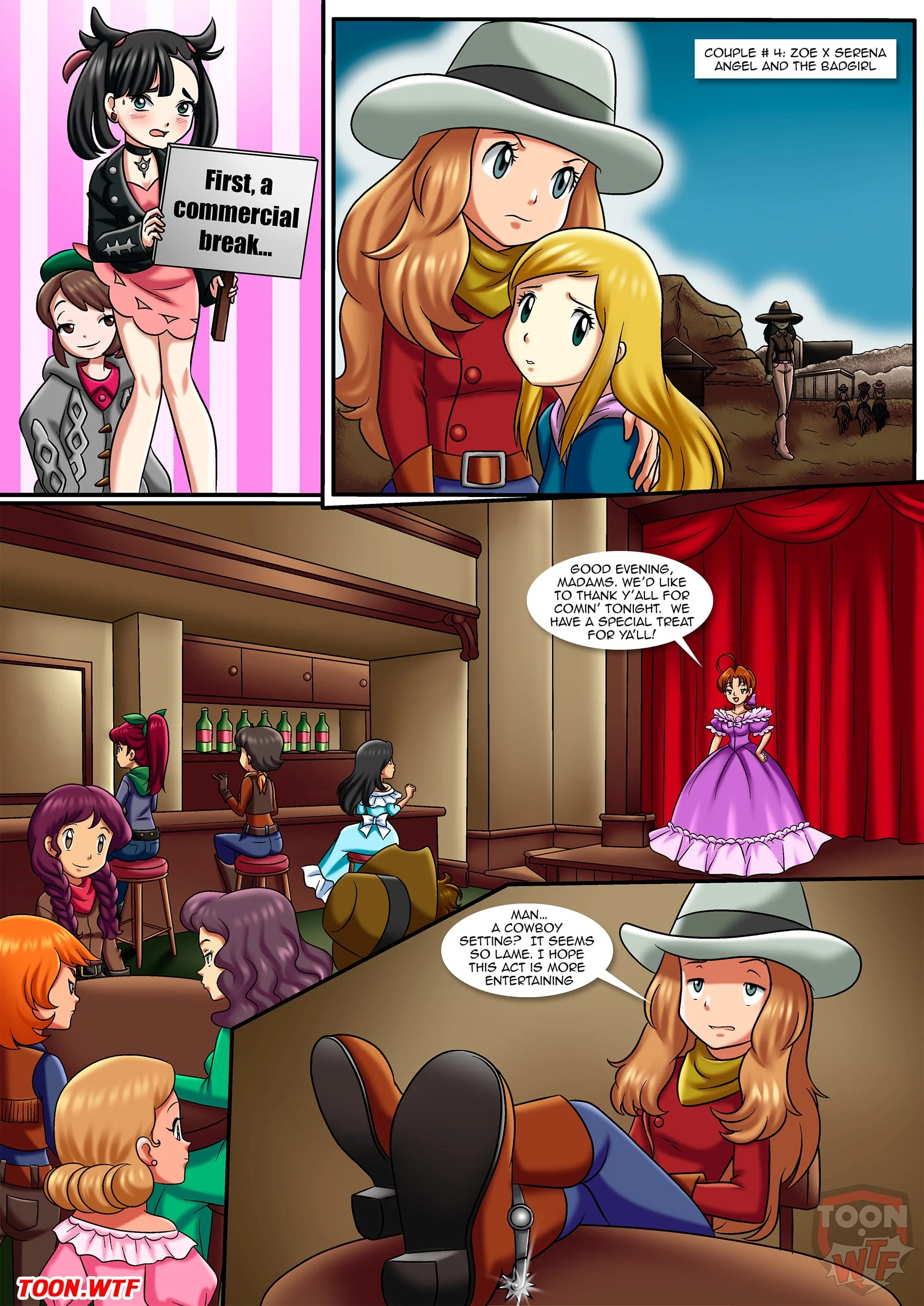 Lesbian Fantasy Island (Digimon , Pokemon) [Palcomix] - Chapter 4 — Page 7