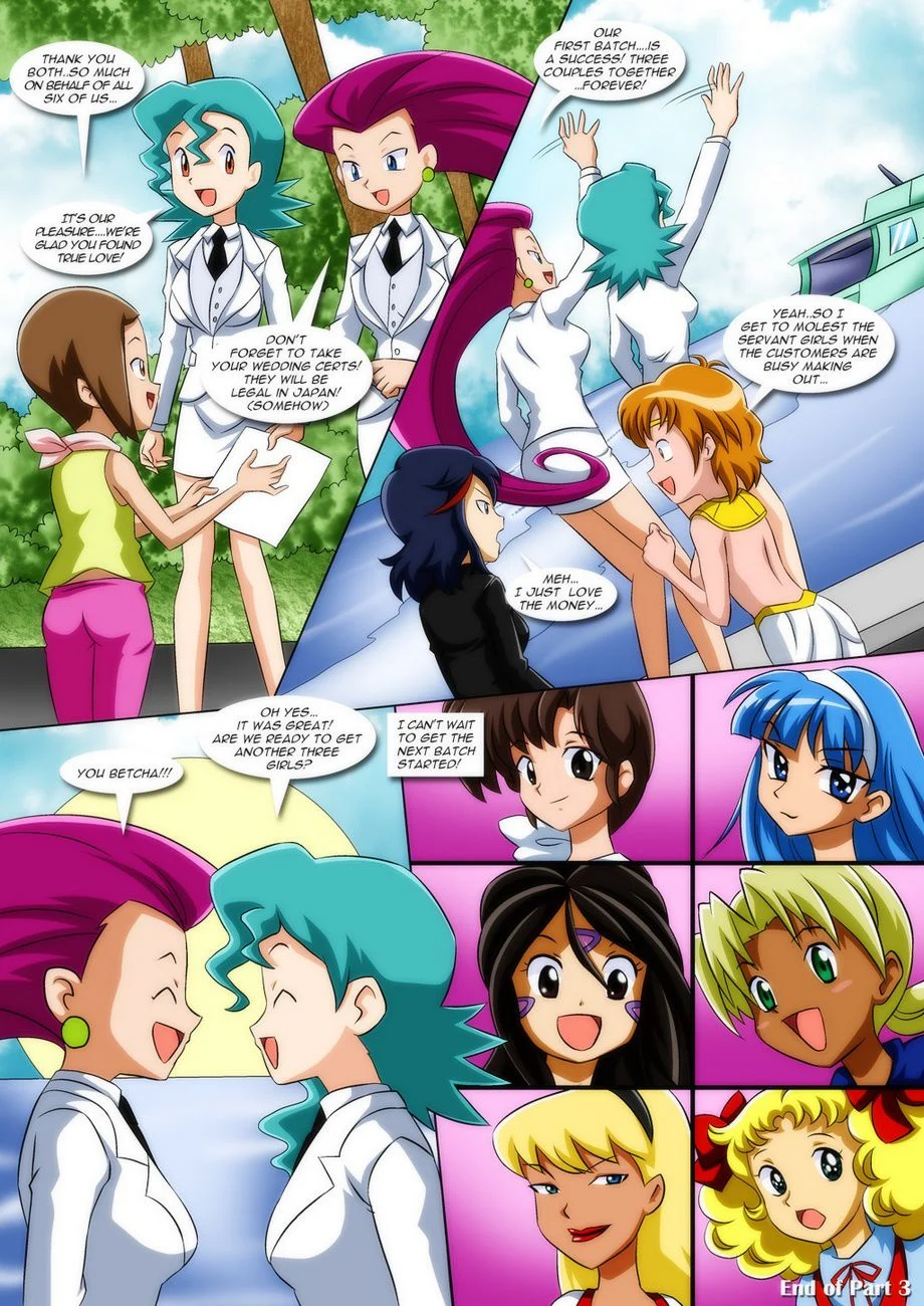Lesbian Fantasy Island (Digimon , Pokemon) [Palcomix] - Chapter 3 — Page 12