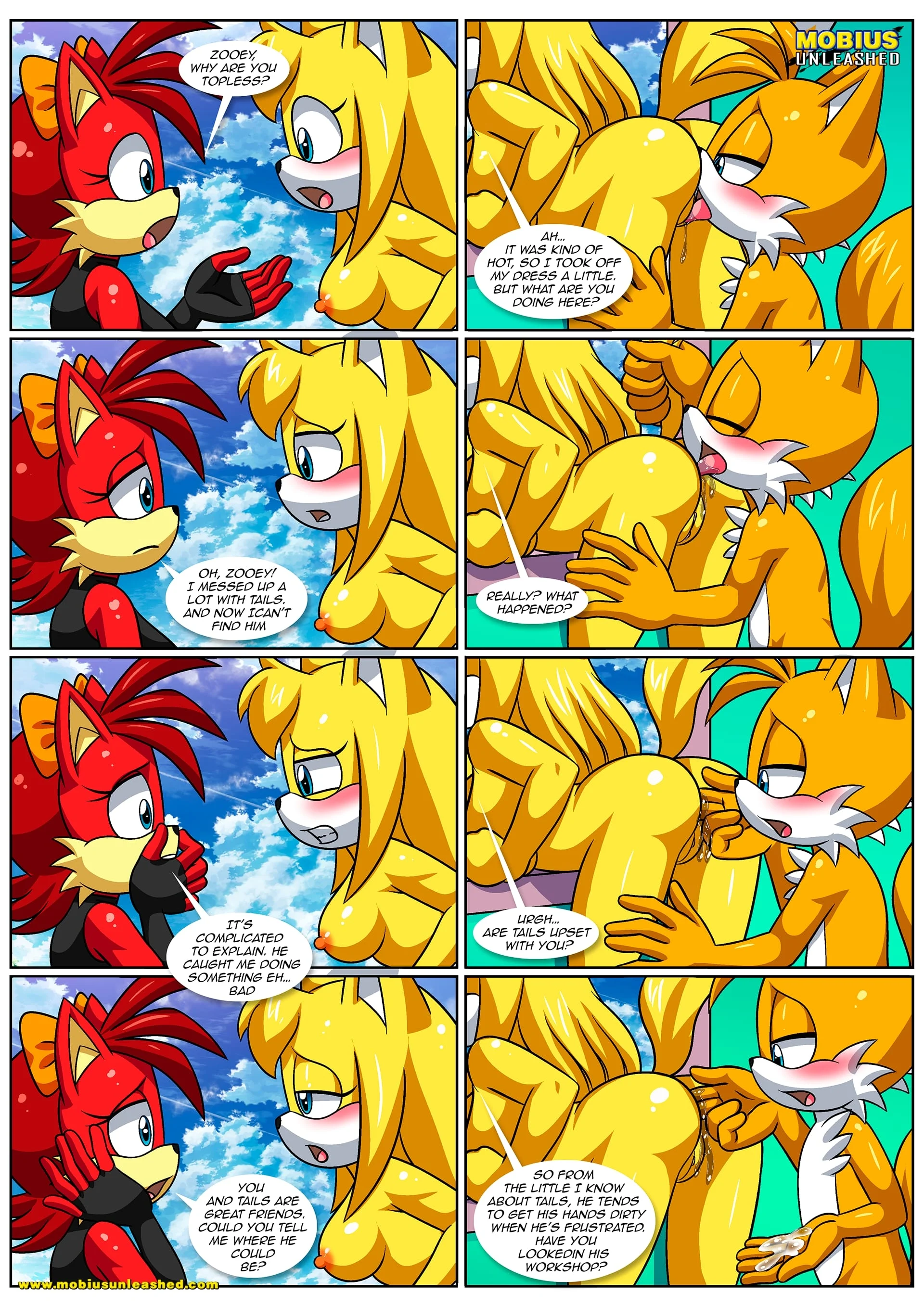 Let Me Love You (Sonic The Hedgehog) [Palcomix] - Chapter 1 — Page 15