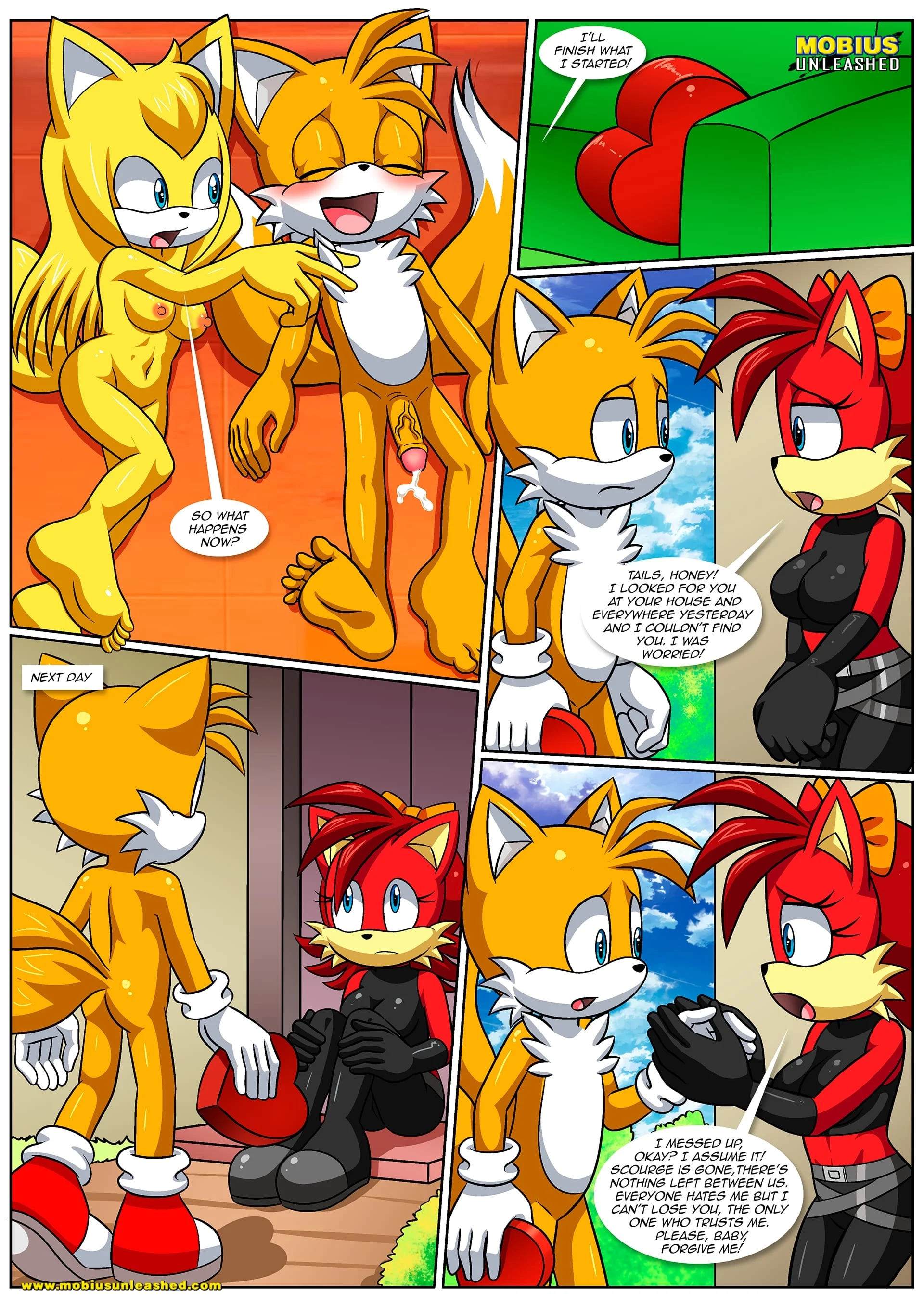 Let Me Love You (Sonic The Hedgehog) [Palcomix] - Chapter 1 — Page 19