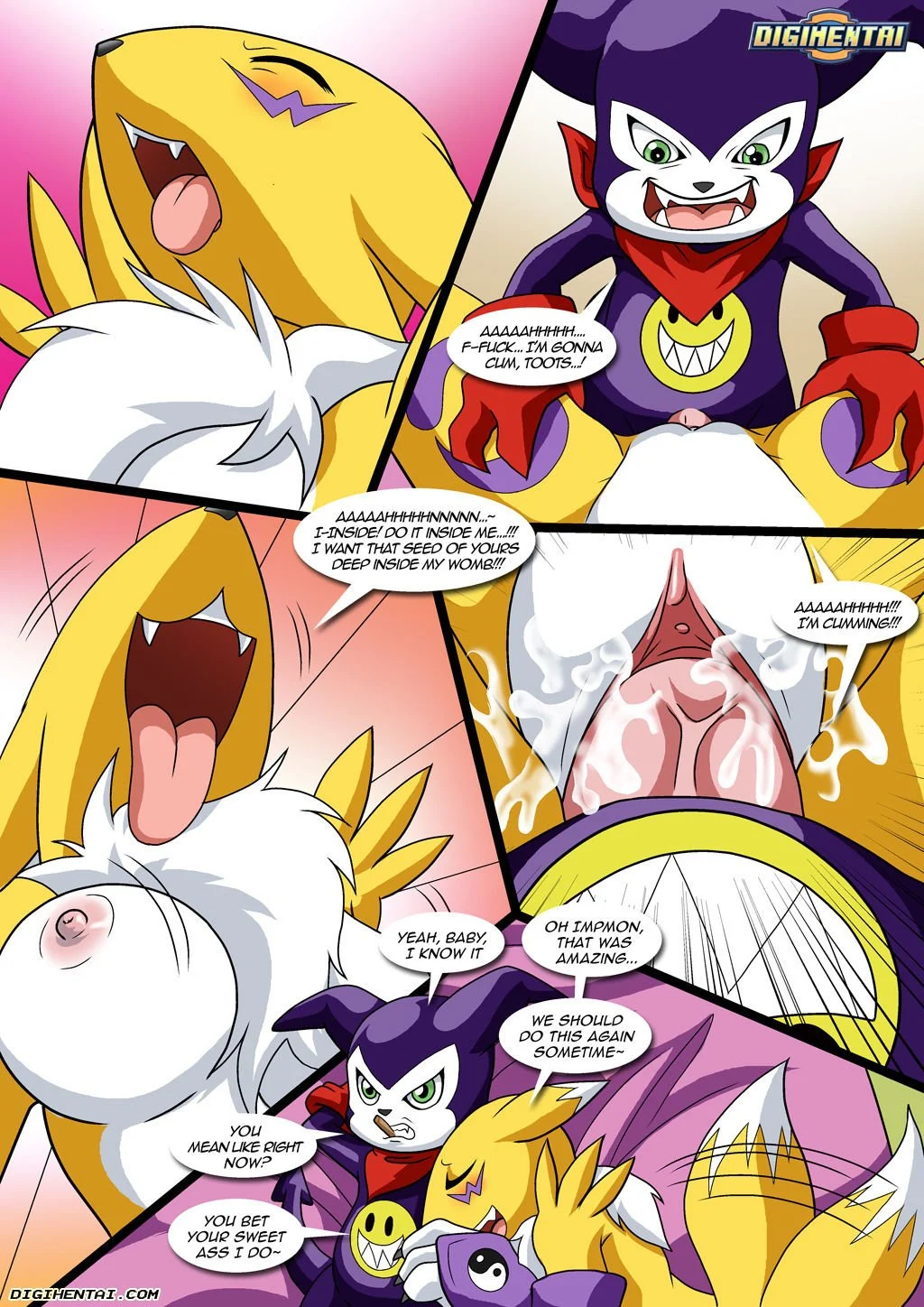 Renamon´s First Time (Digimon) [PalComix] - Chapter 1 — Page 18