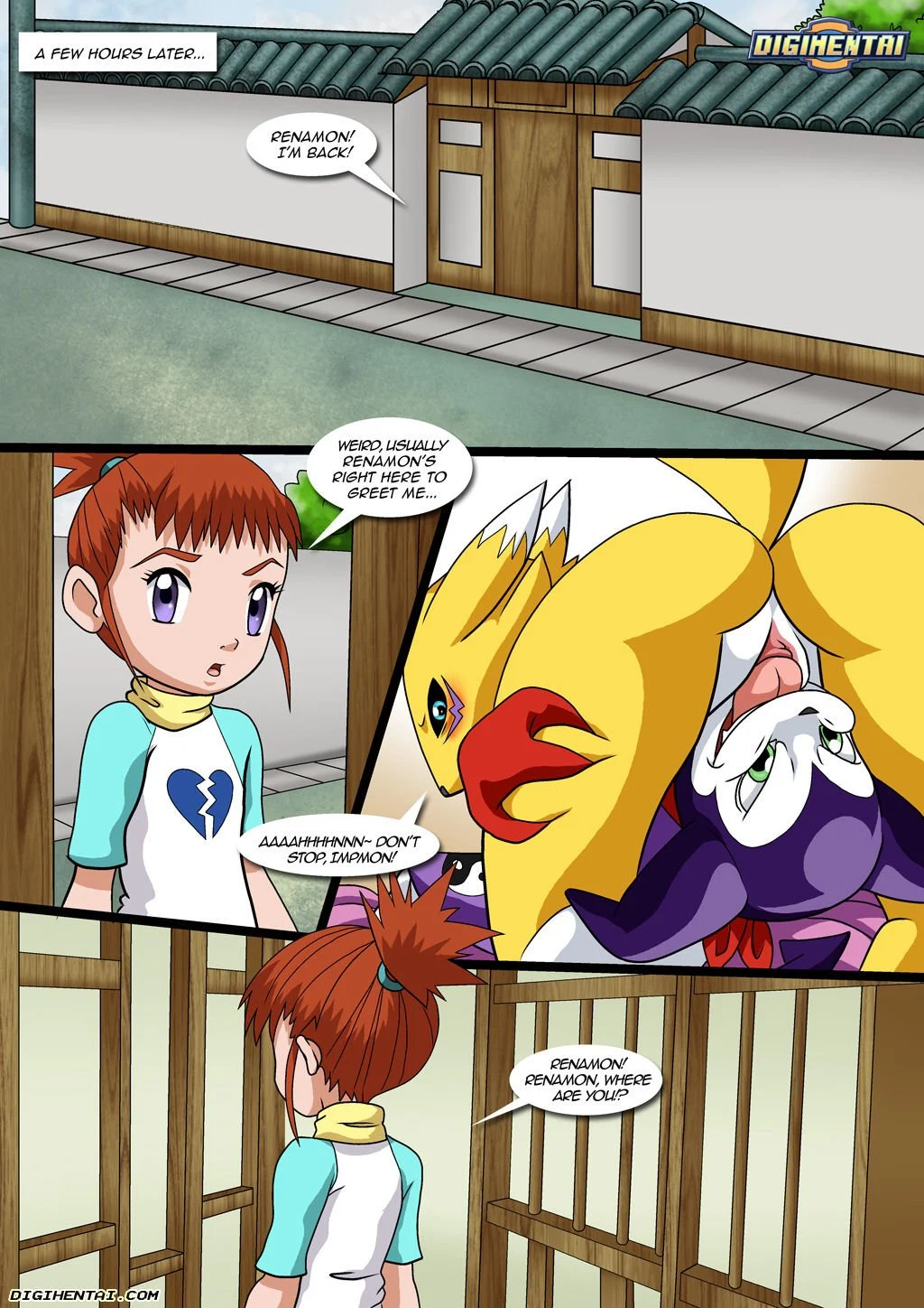 Renamon´s First Time (Digimon) [PalComix] - Chapter 1 — Page 19
