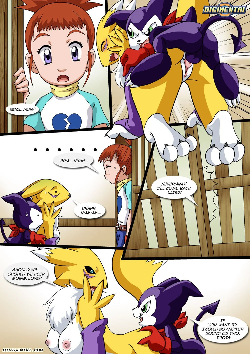 Renamon´s First Time (Digimon) [PalComix] - Chapter 1 — Page 20