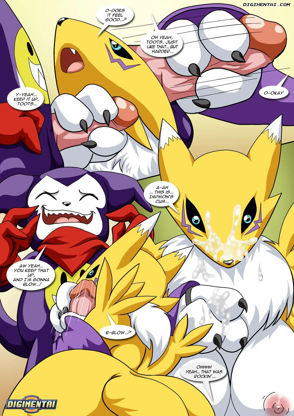 Renamon´s First Time (Digimon) [PalComix] - Chapter 1 — Page 5