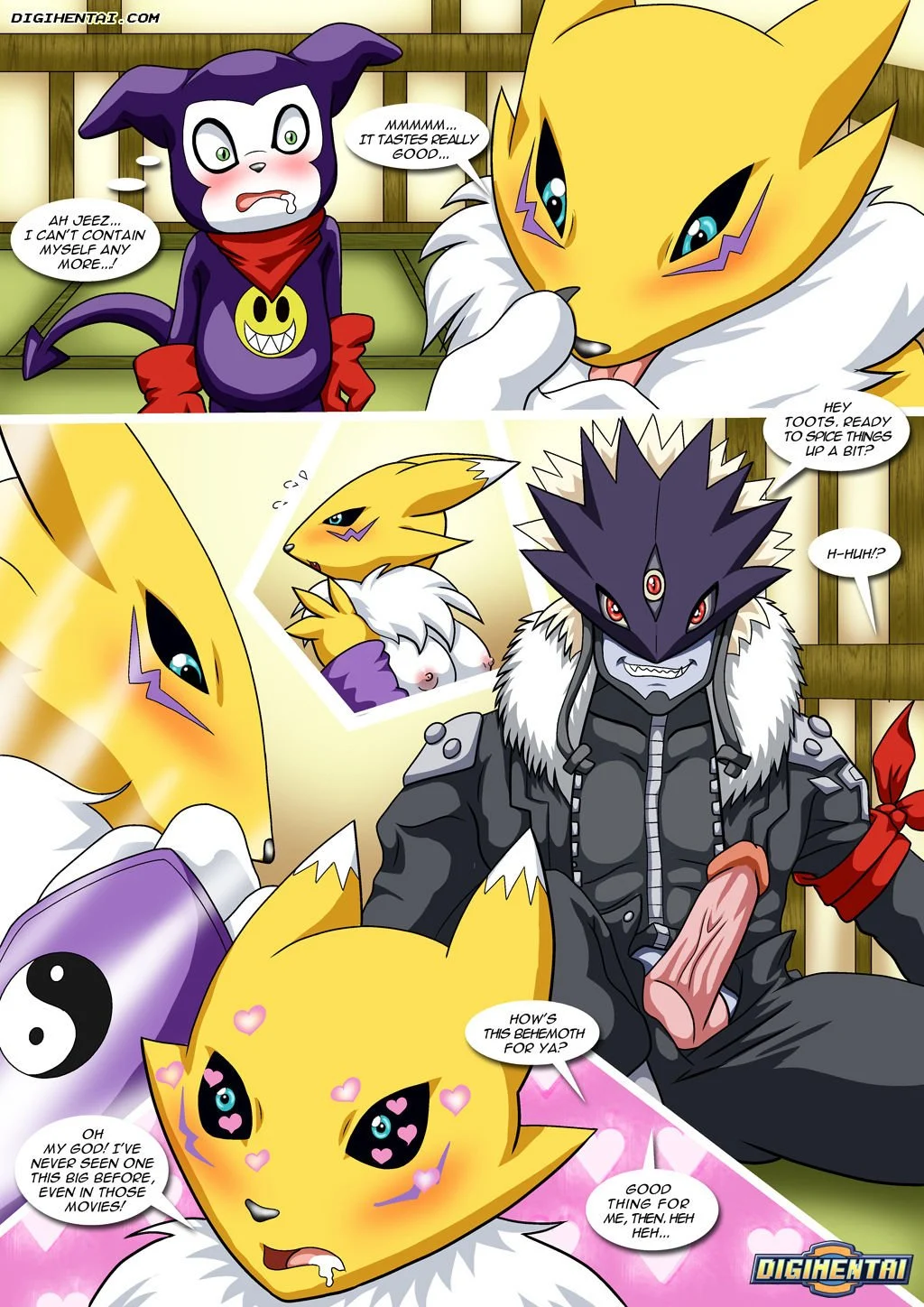 Renamon´s First Time (Digimon) [PalComix] - Chapter 1 — Page 6
