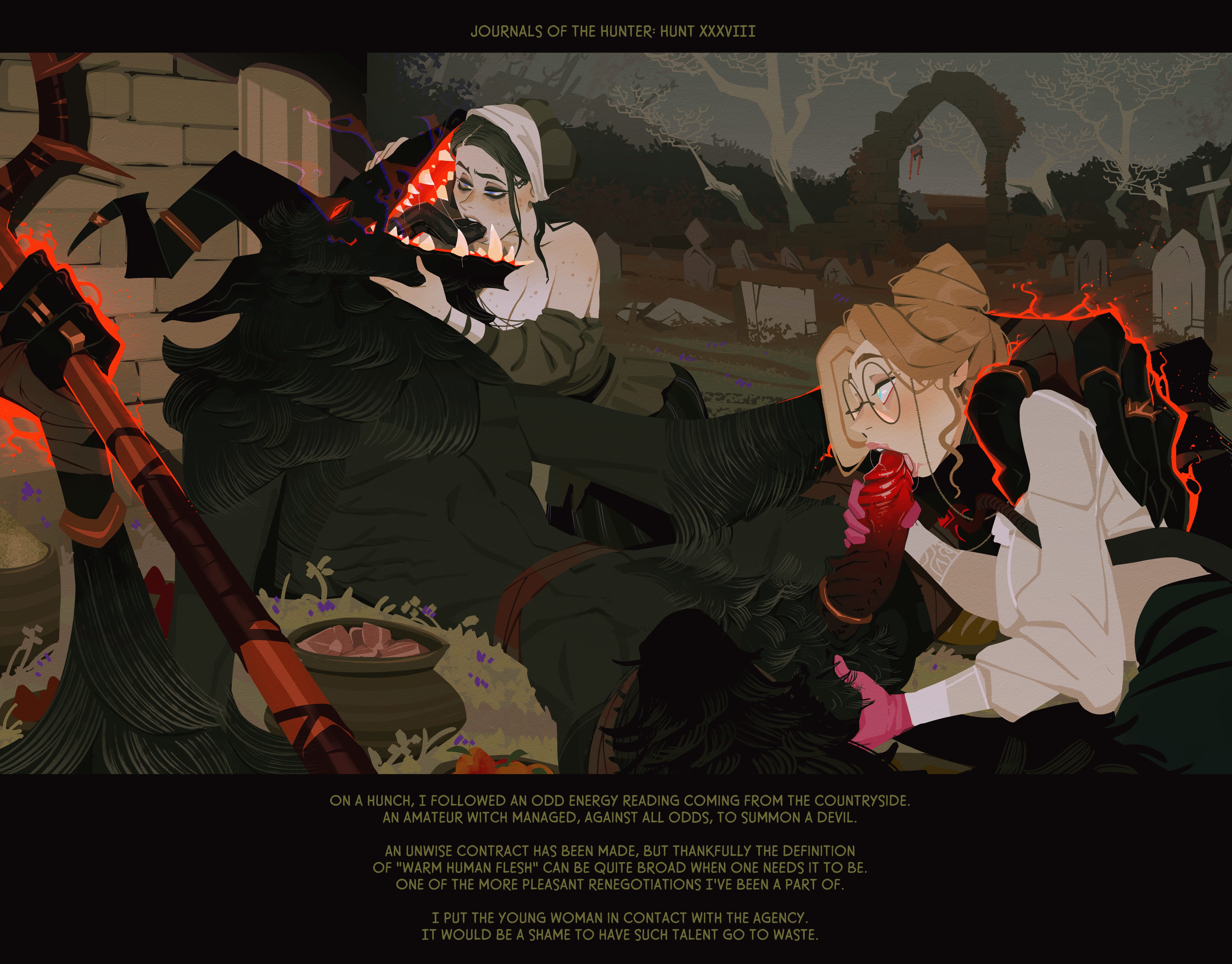 Journals of the Hunter [InCase] - Chapter 1 — Page 9