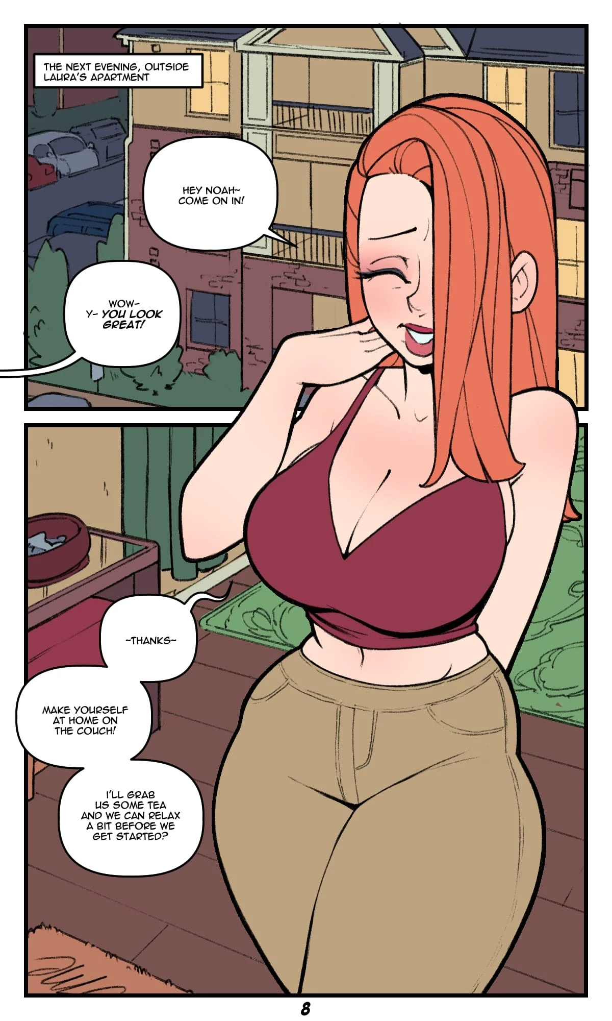 MILF Sitter [NotEnoughMilk] - Chapter 1 — Page 9