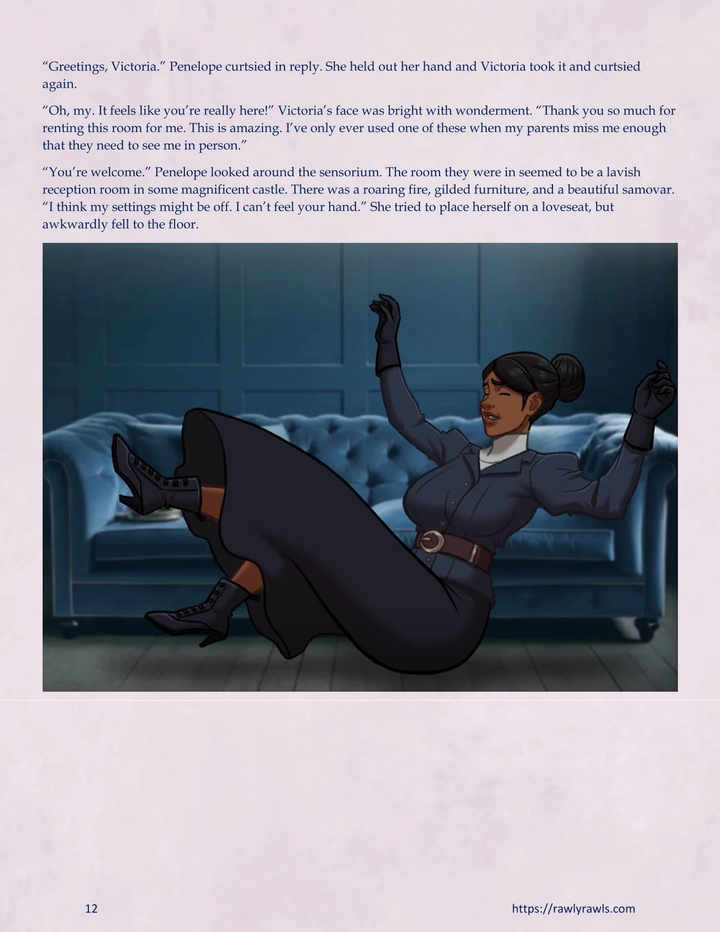 A Mother Returned [Eronautics , RawlyRawls] - Chapter 2.1 — Page 12