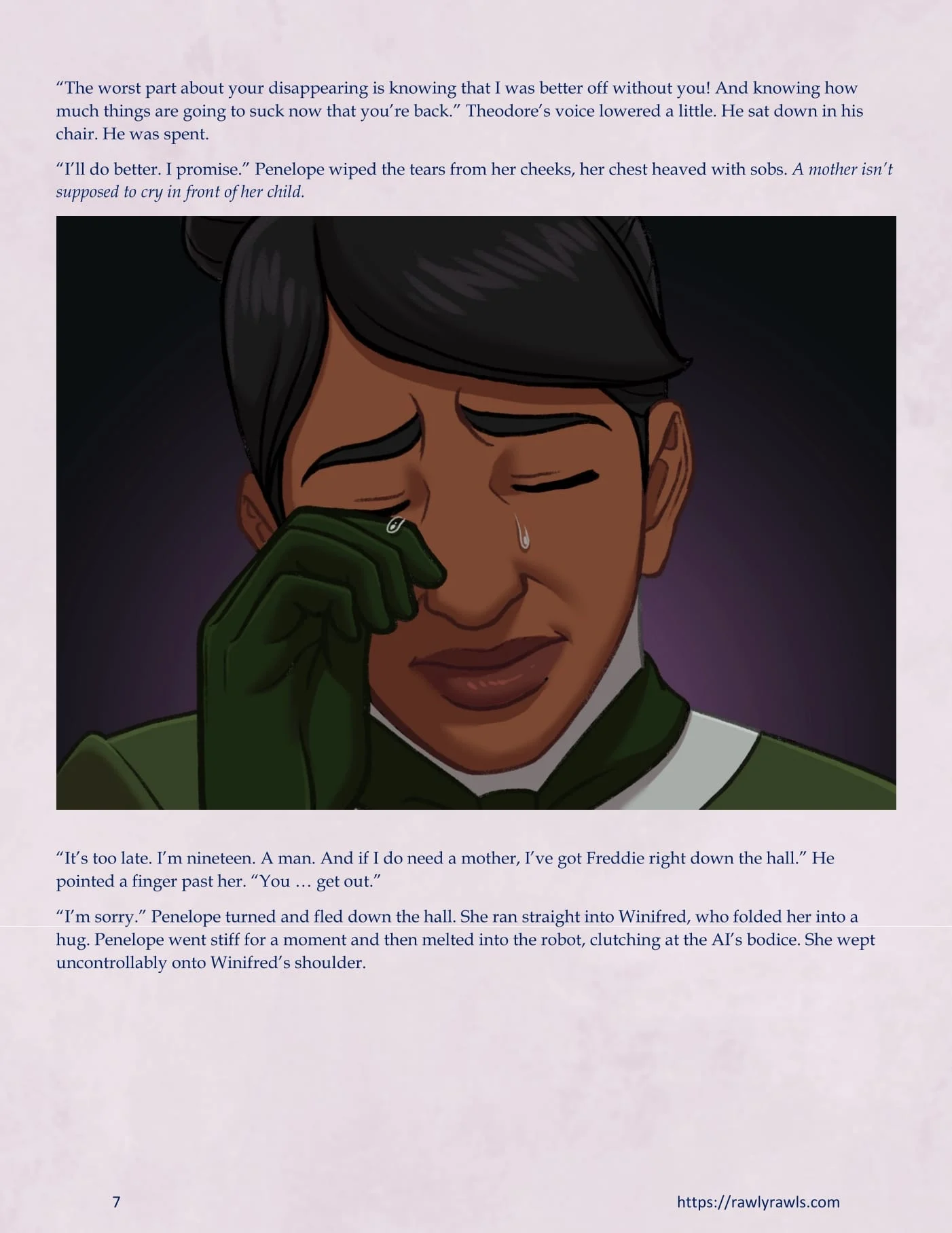 A Mother Returned [Eronautics , RawlyRawls] - Chapter 2.1 — Page 7