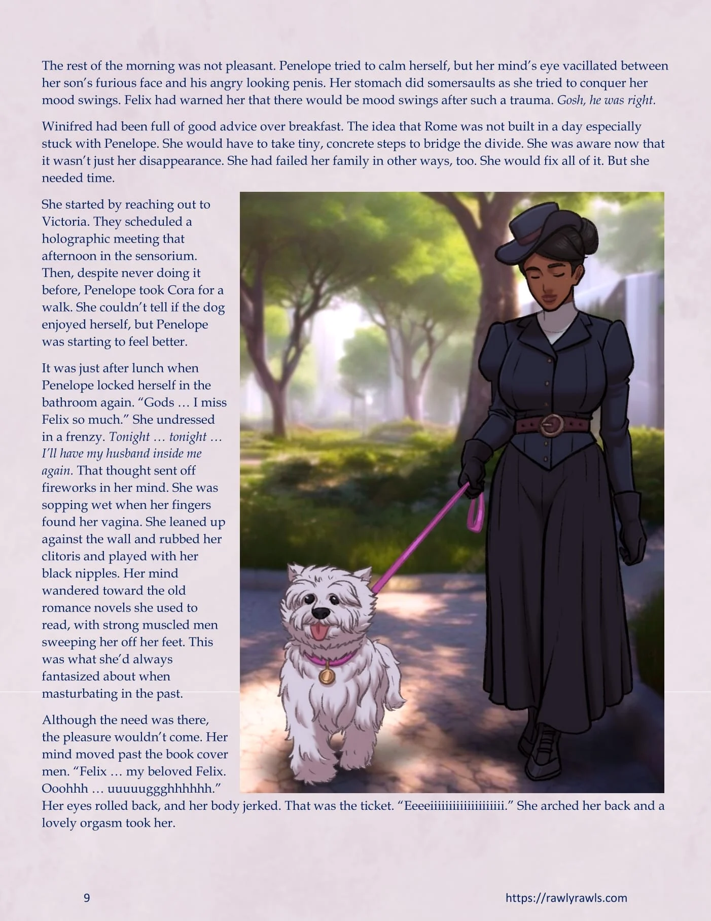 A Mother Returned [Eronautics , RawlyRawls] - Chapter 2.1 — Page 9