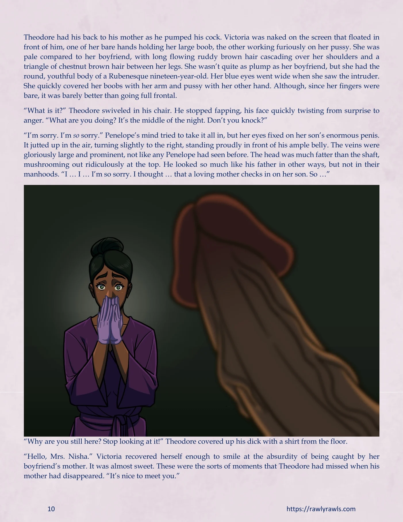 A Mother Returned [Eronautics , RawlyRawls] - Chapter 1.2 — Page 10