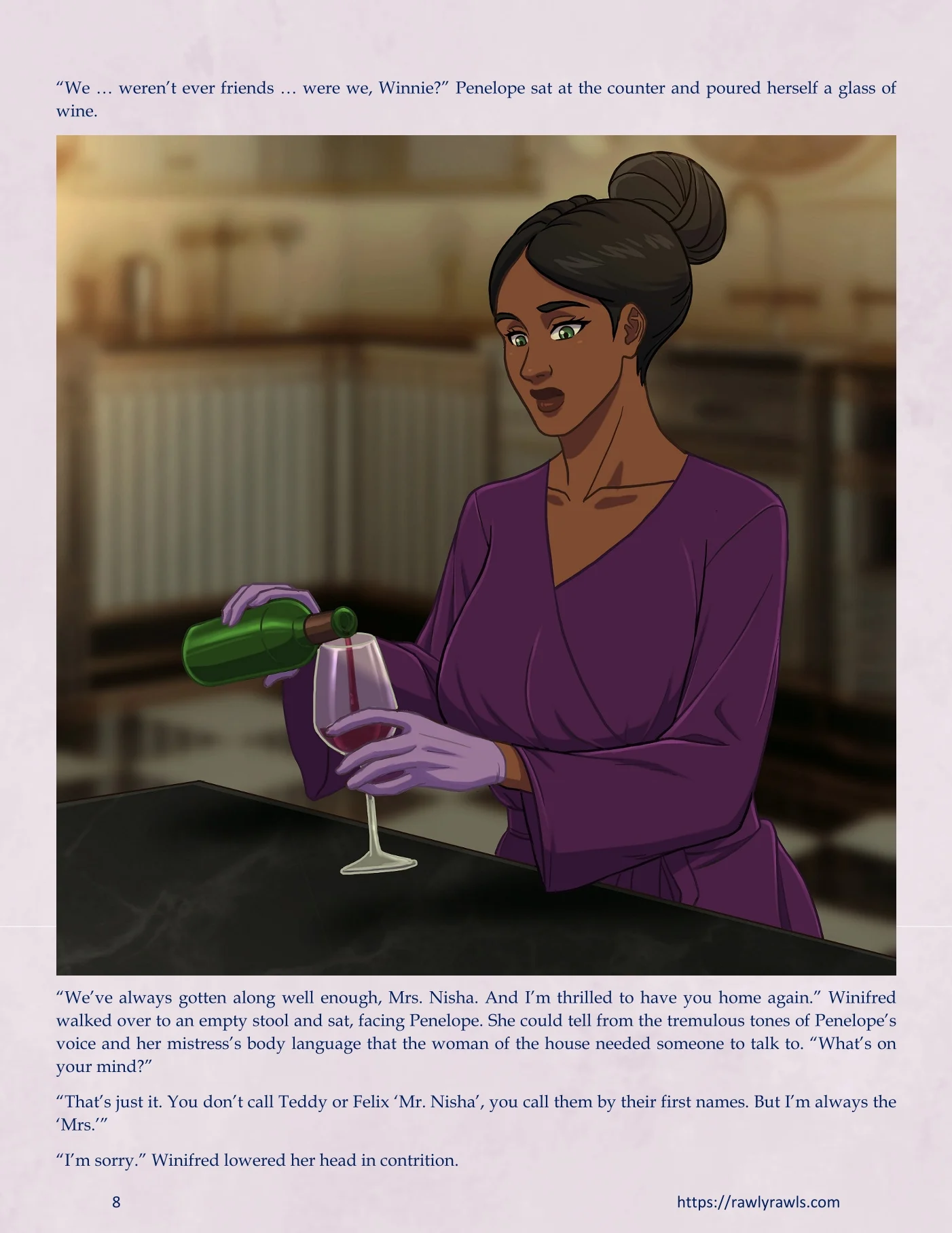 A Mother Returned [Eronautics , RawlyRawls] - Chapter 1.2 — Page 8