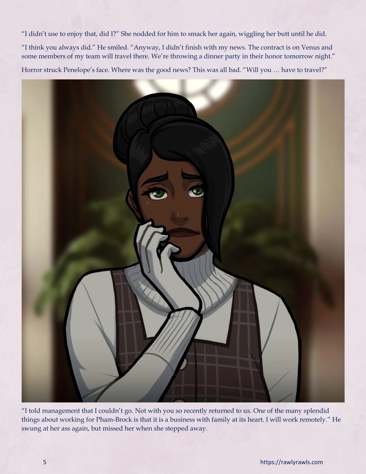 A Mother Returned [Eronautics , RawlyRawls] - Chapter 2.2 — Page 5