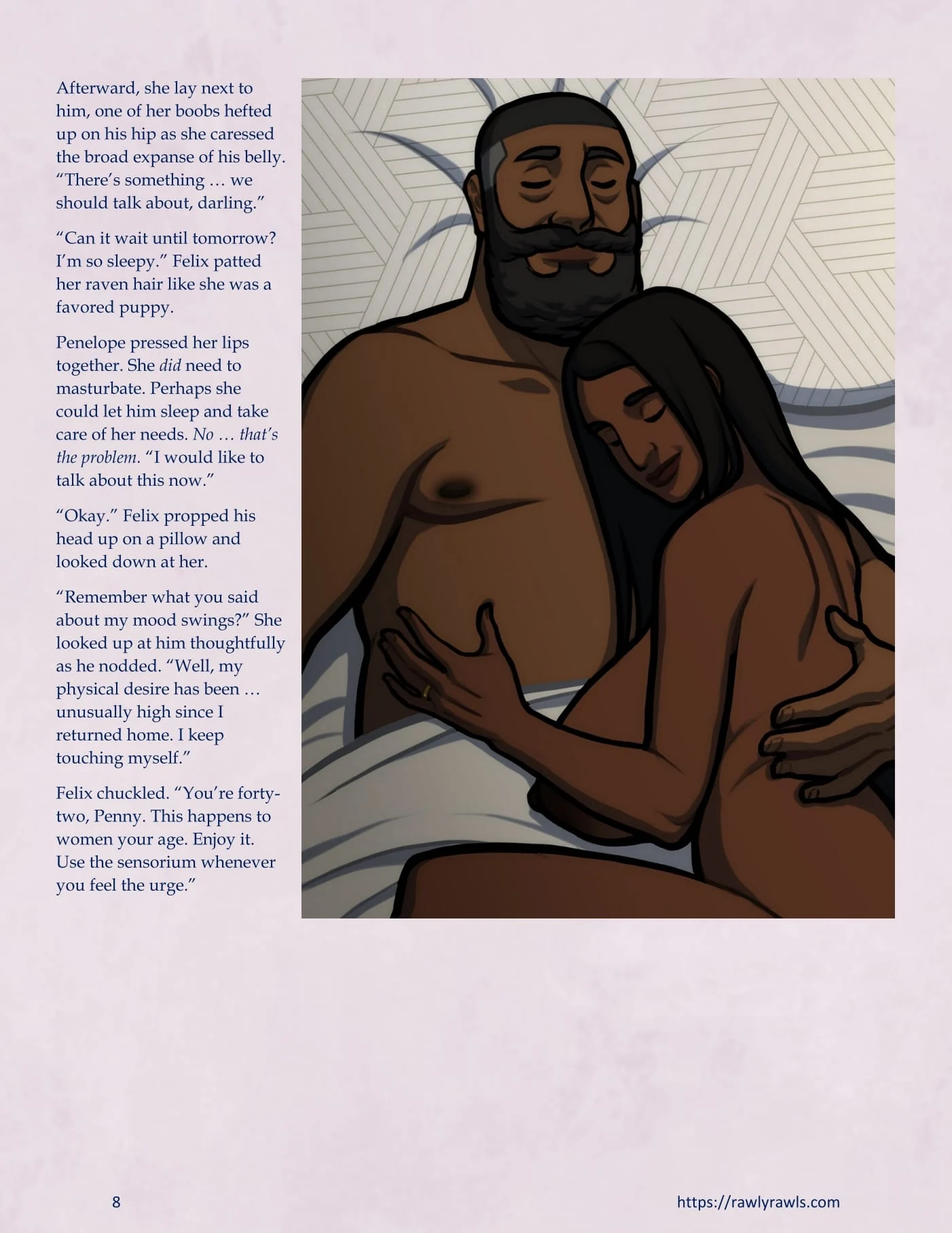 A Mother Returned [Eronautics , RawlyRawls] - Chapter 2.2 — Page 8