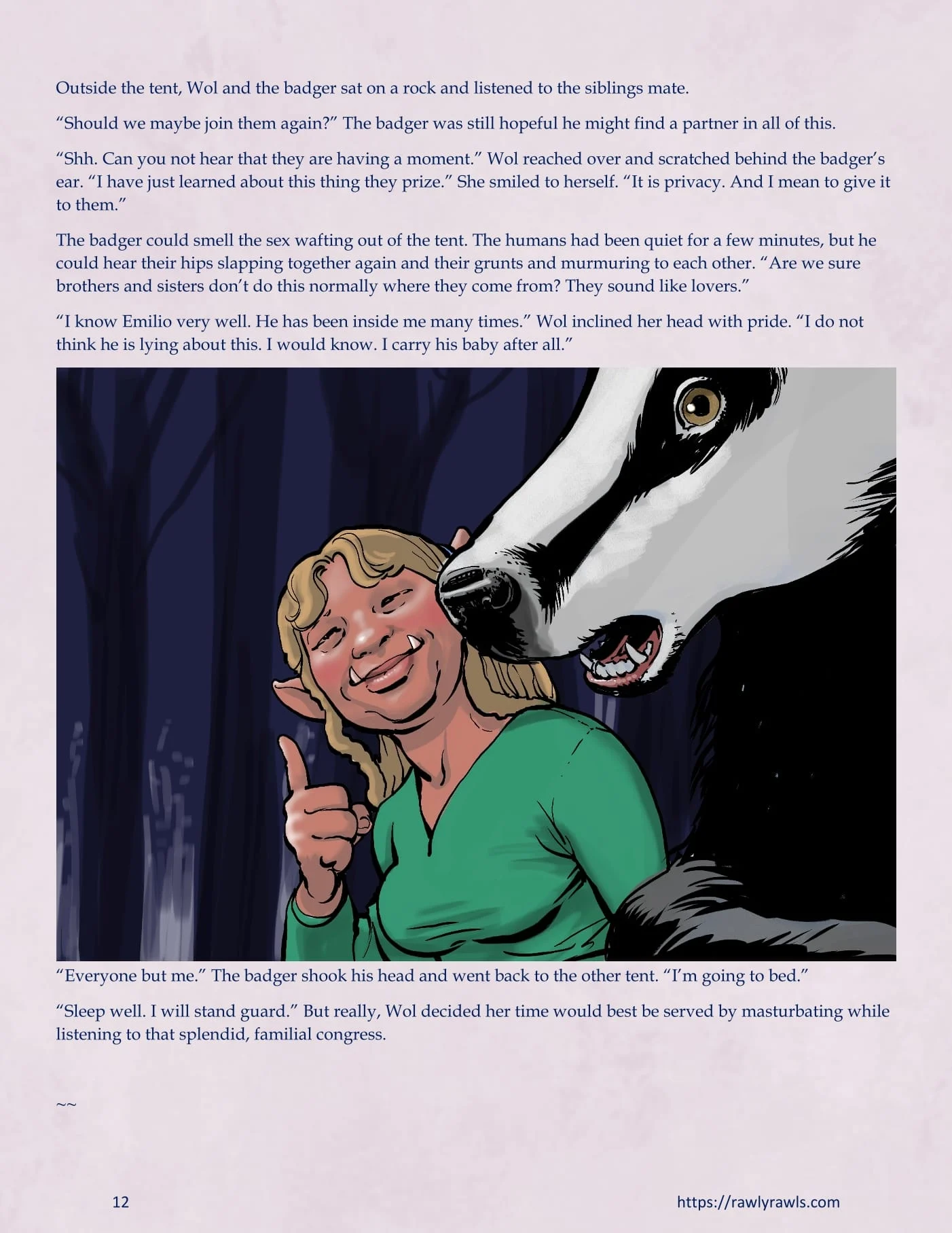 The Warlock Of Claws [DixonLyrax , RawlyRawls] - Chapter 11 — Page 12