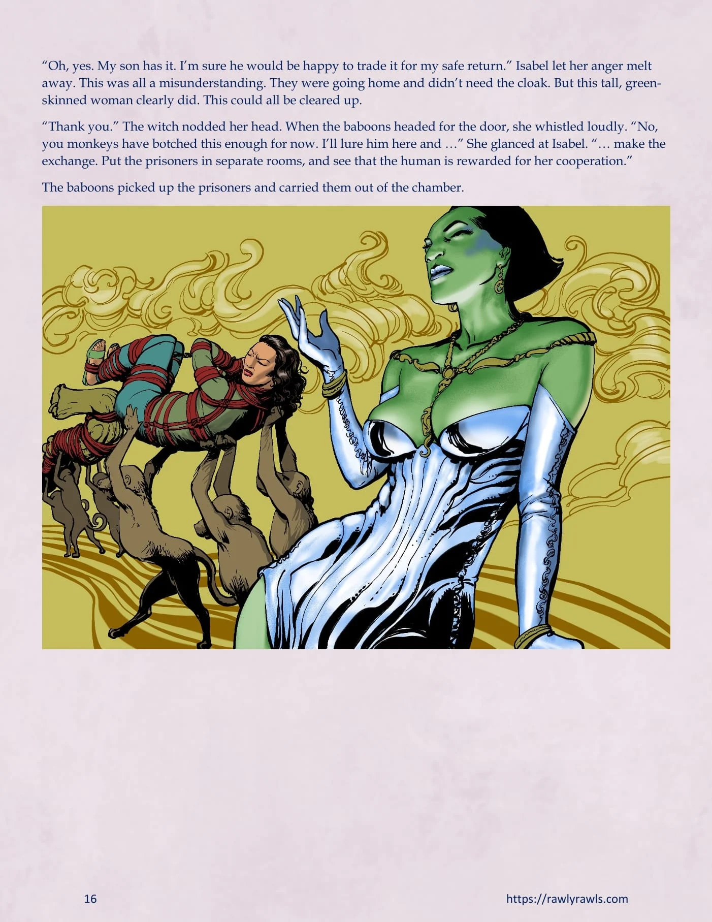 The Warlock Of Claws [DixonLyrax , RawlyRawls] - Chapter 11 — Page 16