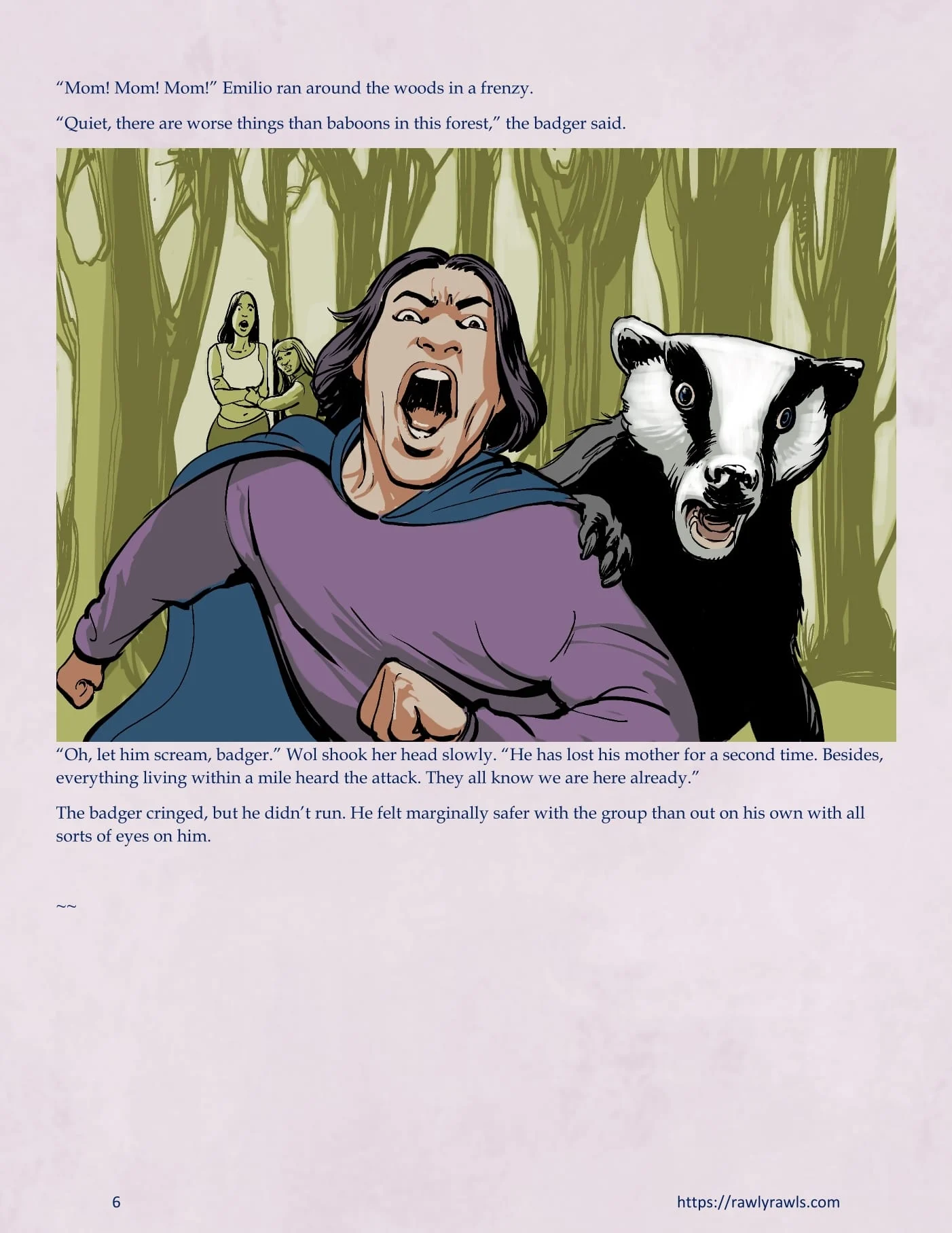 The Warlock Of Claws [DixonLyrax , RawlyRawls] - Chapter 11 — Page 6