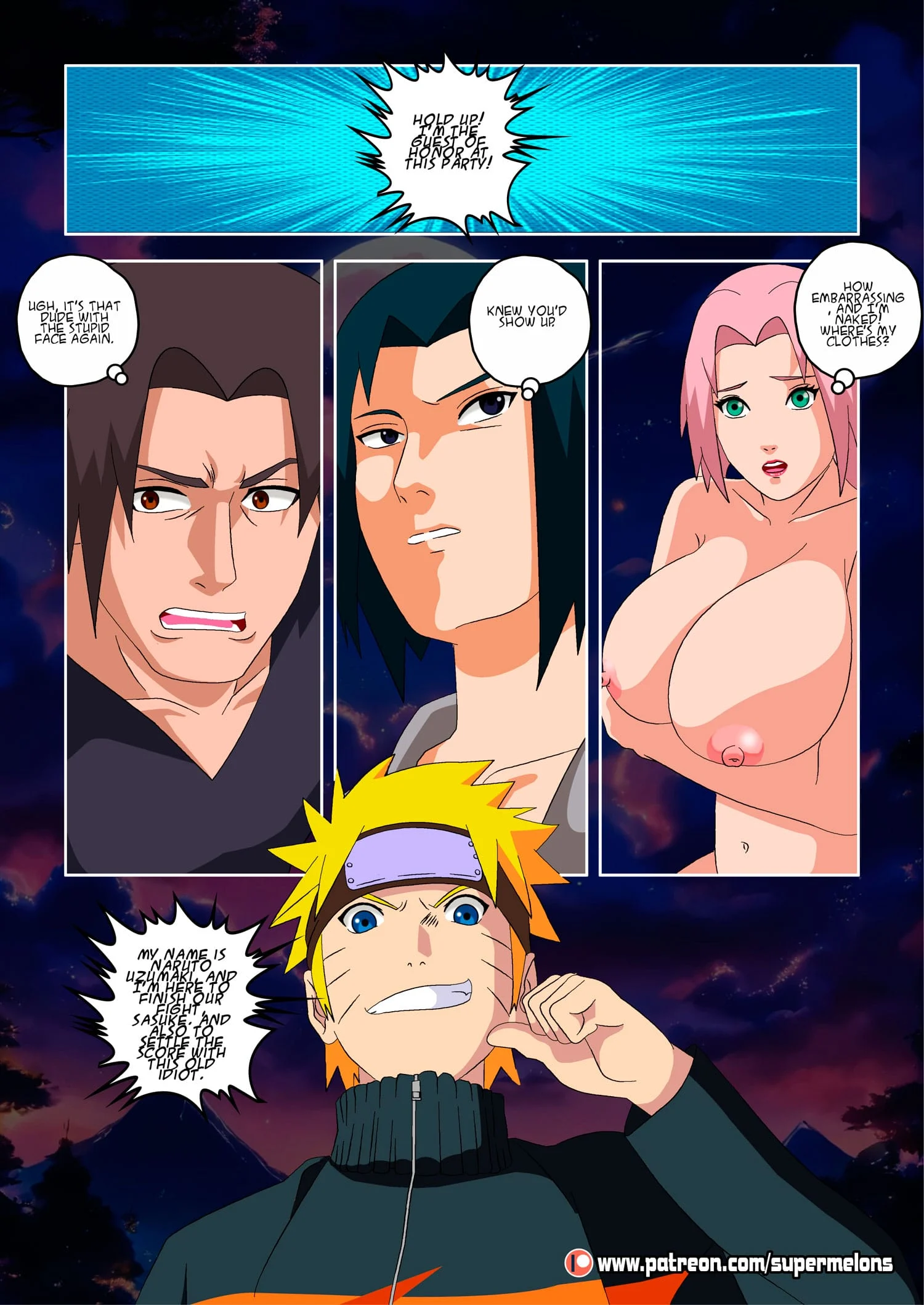 The Red Comet (Naruto) [Super Melons] - Chapter 1 — Page 18
