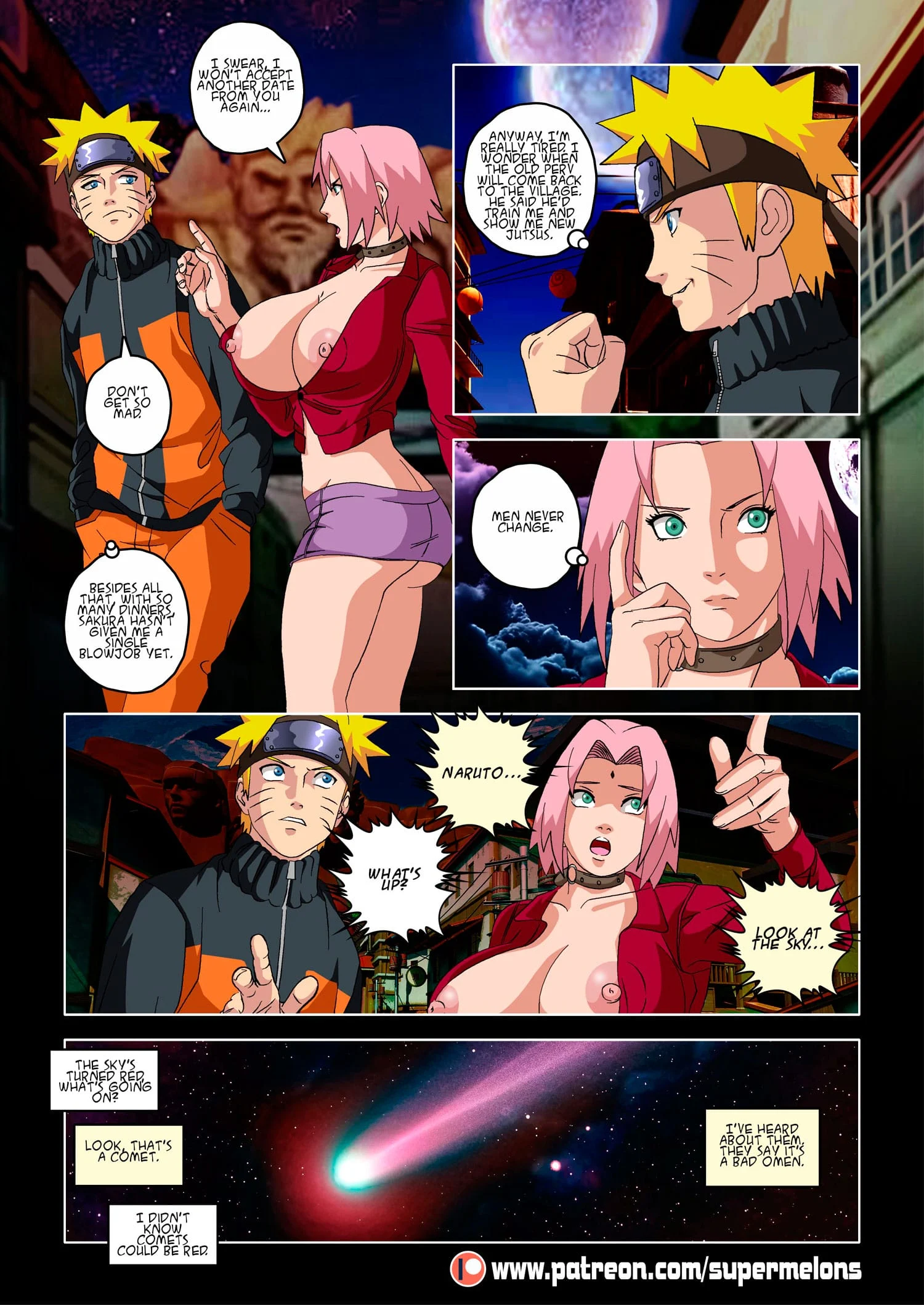 The Red Comet (Naruto) [Super Melons] - Chapter 1 — Page 5