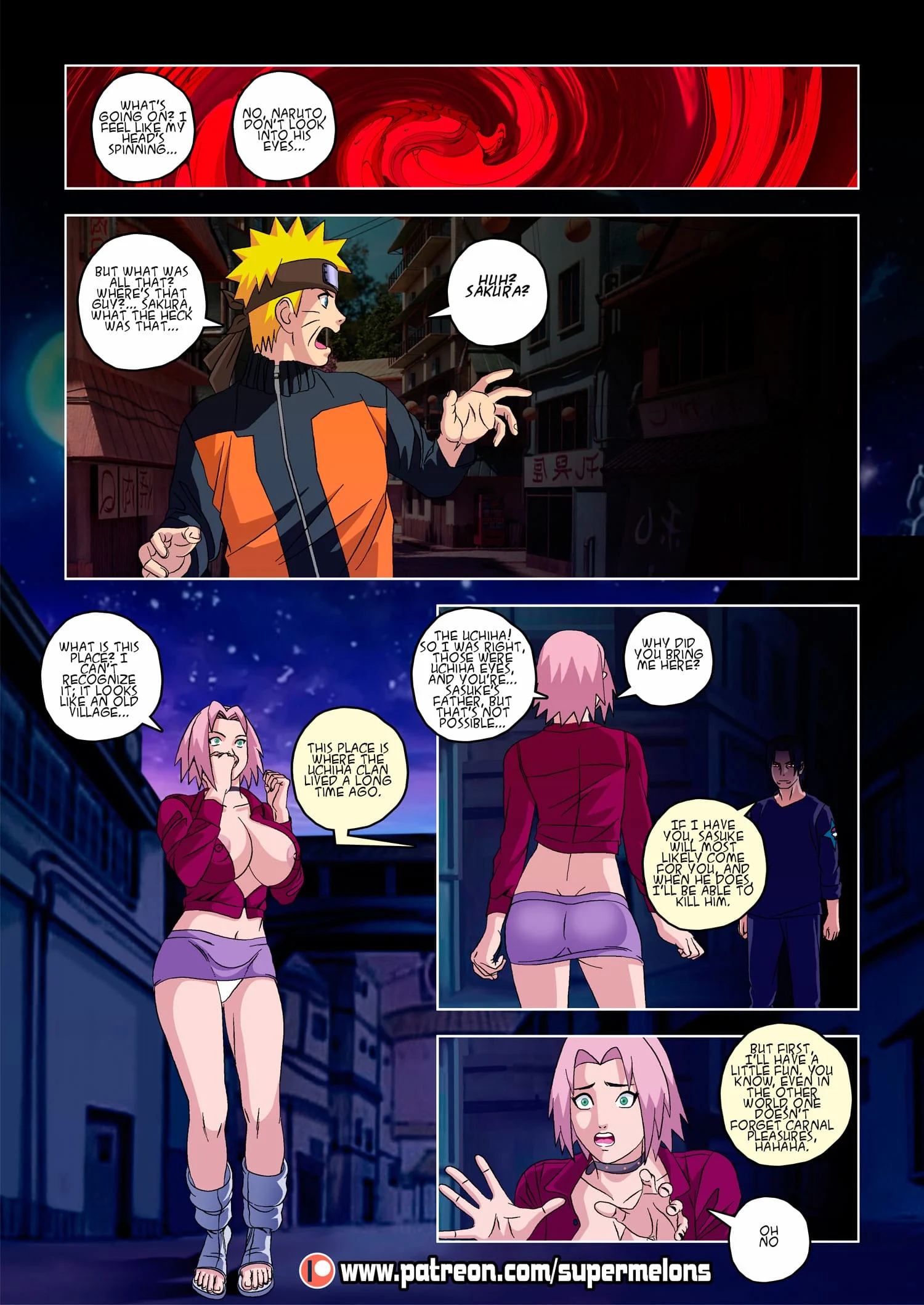The Red Comet (Naruto) [Super Melons] - Chapter 1 — Page 9