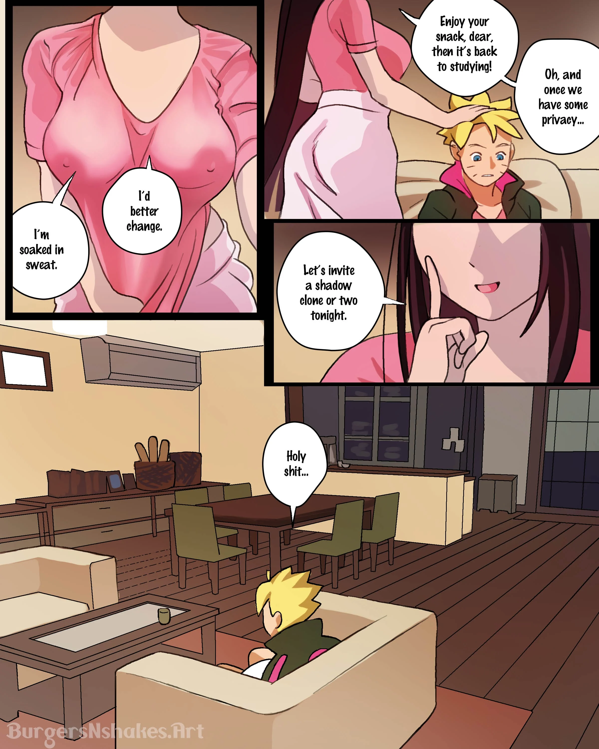 Hinata’s Addiction (Boruto) [BurgersN’Shakes] - Chapter 2 — Page 53