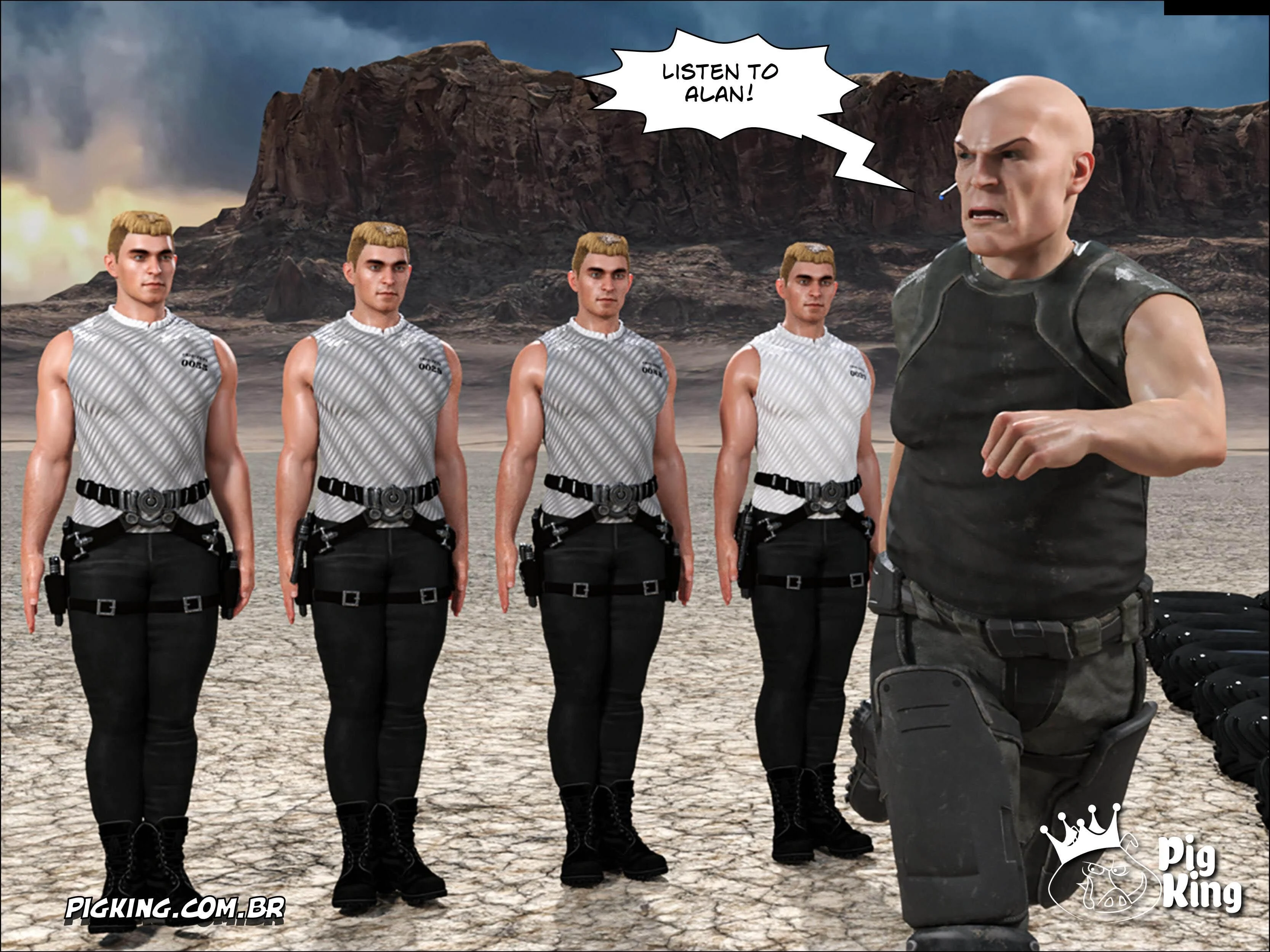 Touch Therapy – Alan, Chaiene, Alreon [PigKing] - Chapter 12 — Page 26