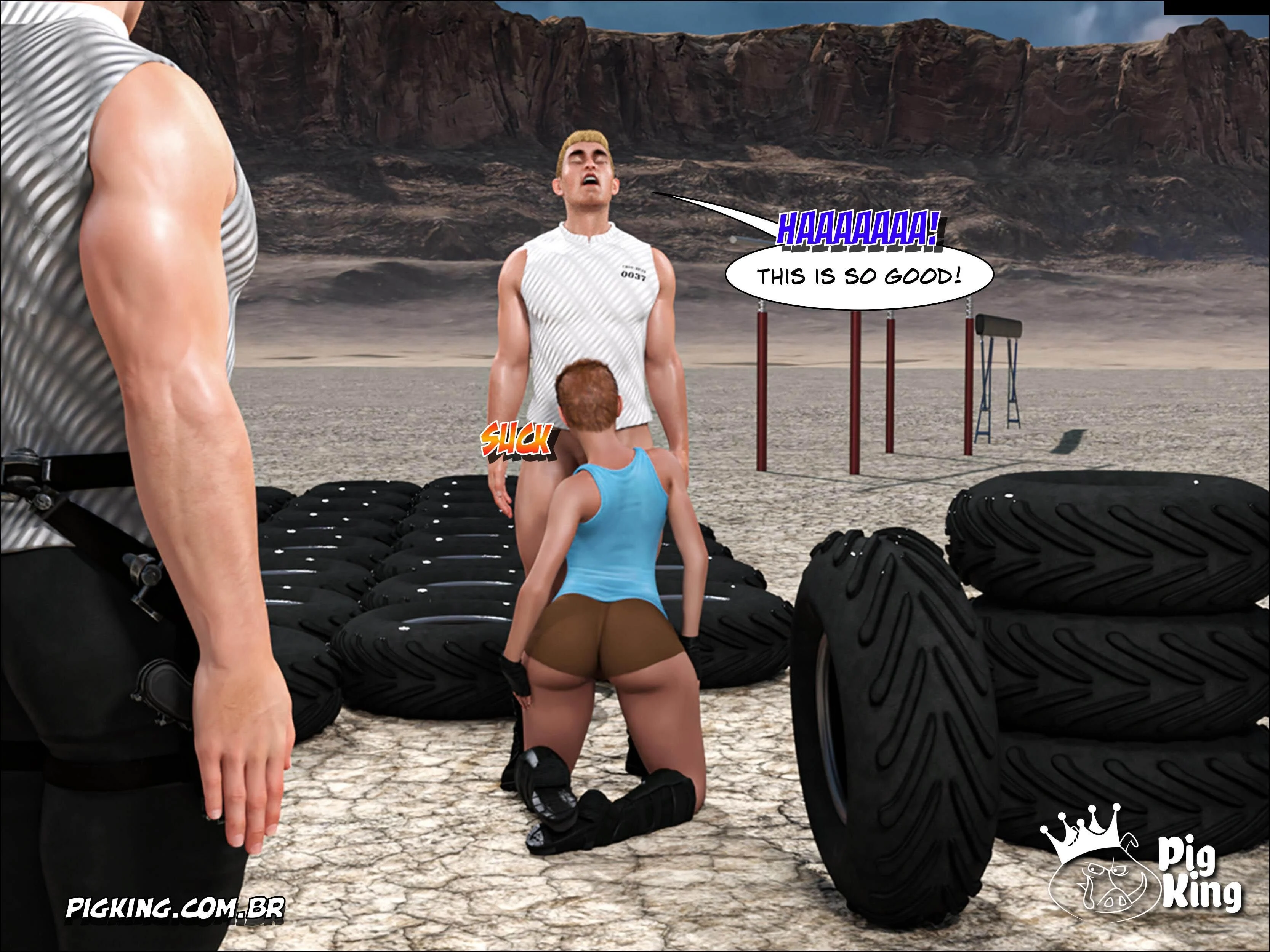 Touch Therapy – Alan, Chaiene, Alreon [PigKing] - Chapter 12 — Page 53