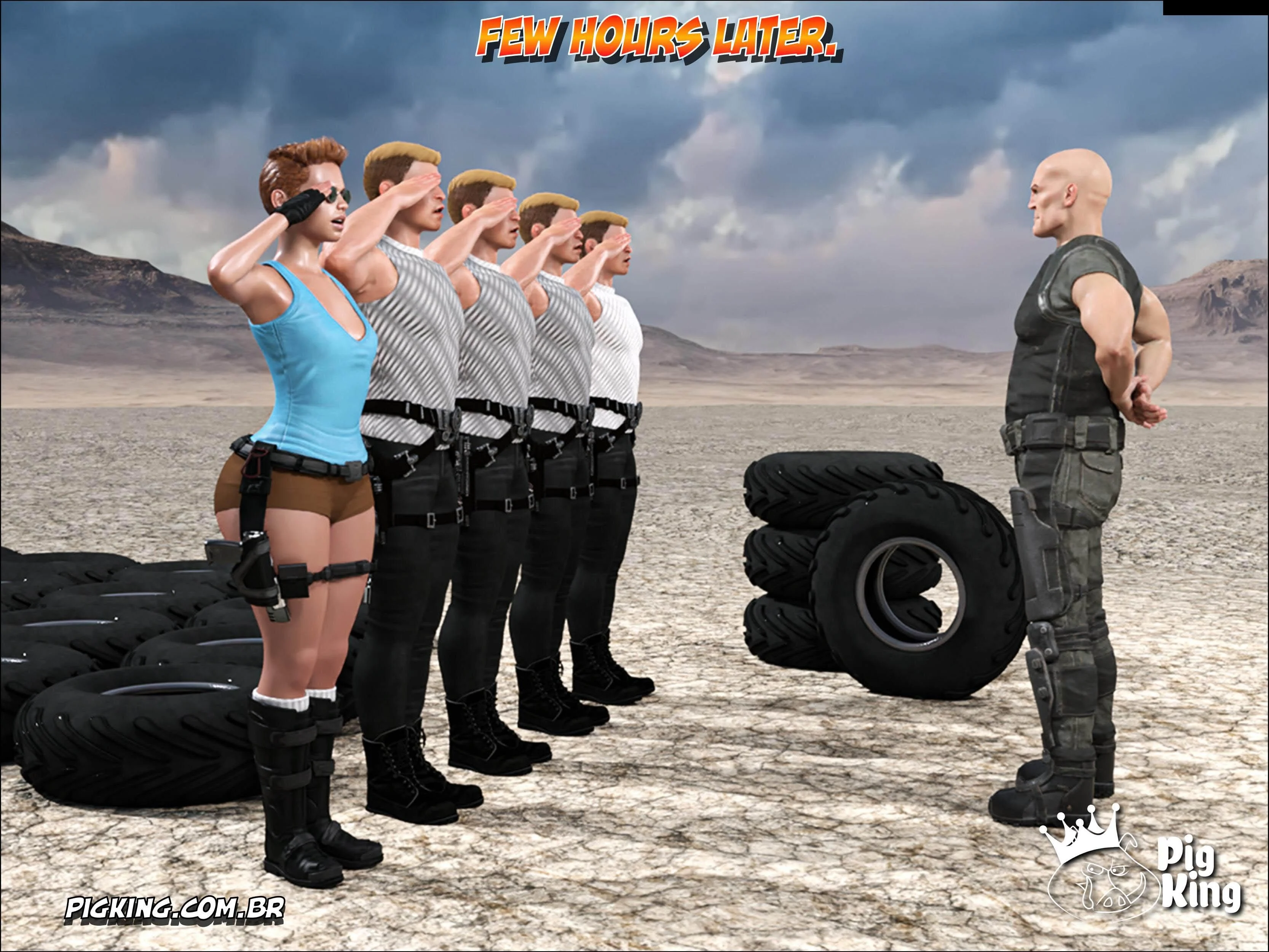 Touch Therapy – Alan, Chaiene, Alreon [PigKing] - Chapter 12 — Page 87