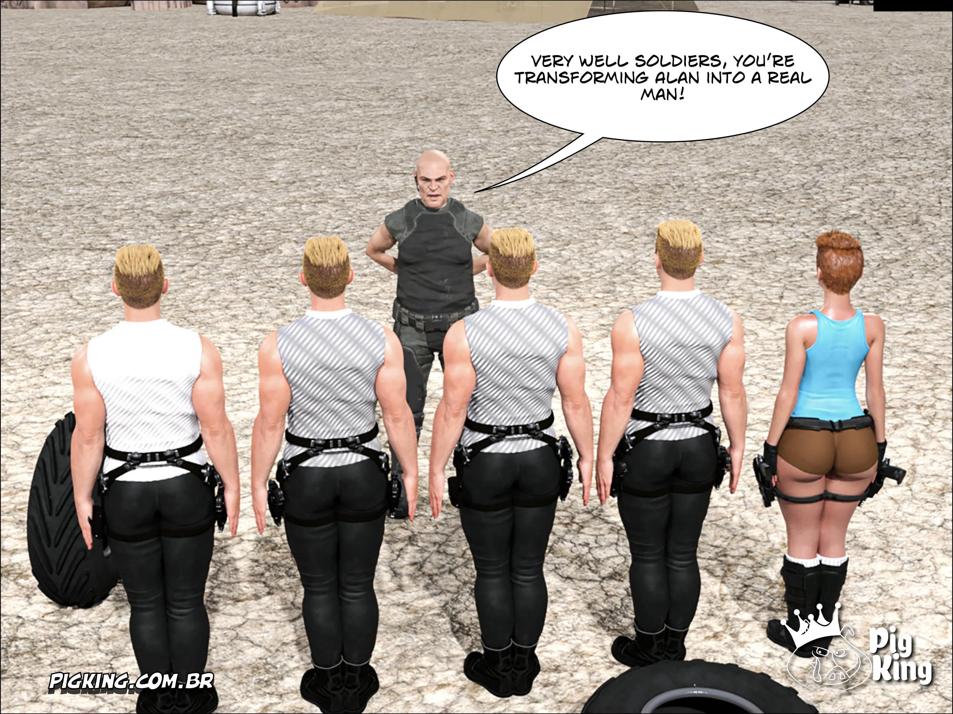 Touch Therapy – Alan, Chaiene, Alreon [PigKing] - Chapter 12 — Page 90