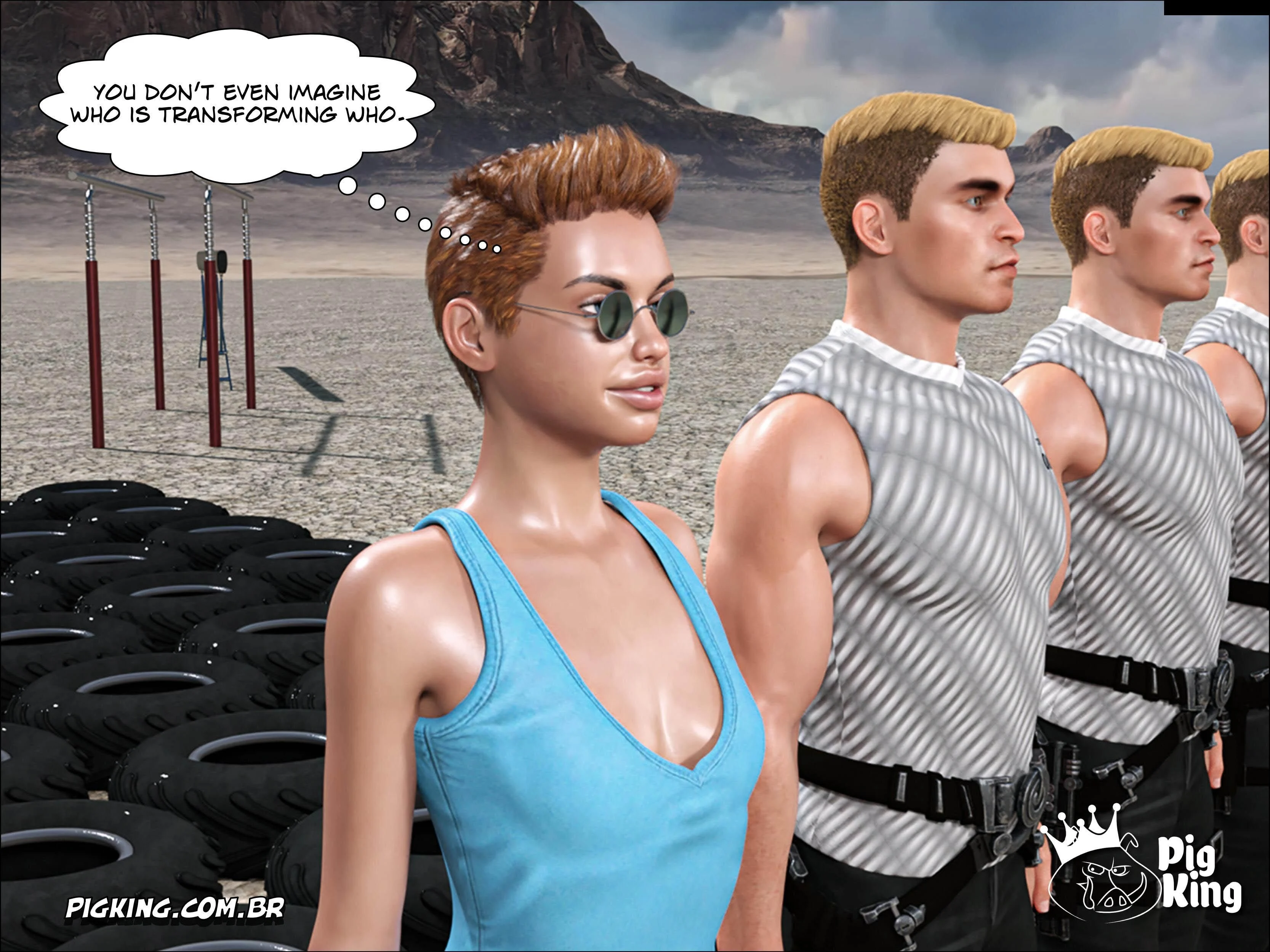 Touch Therapy – Alan, Chaiene, Alreon [PigKing] - Chapter 12 — Page 91