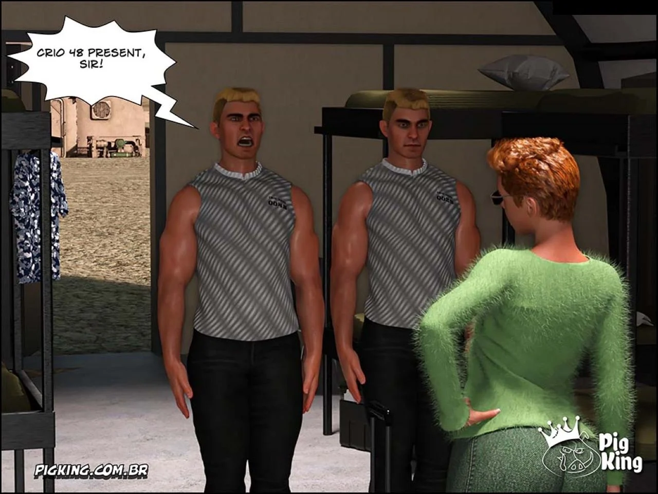 Touch Therapy – Alan, Chaiene, Alreon [PigKing] - Chapter 11 — Page 52