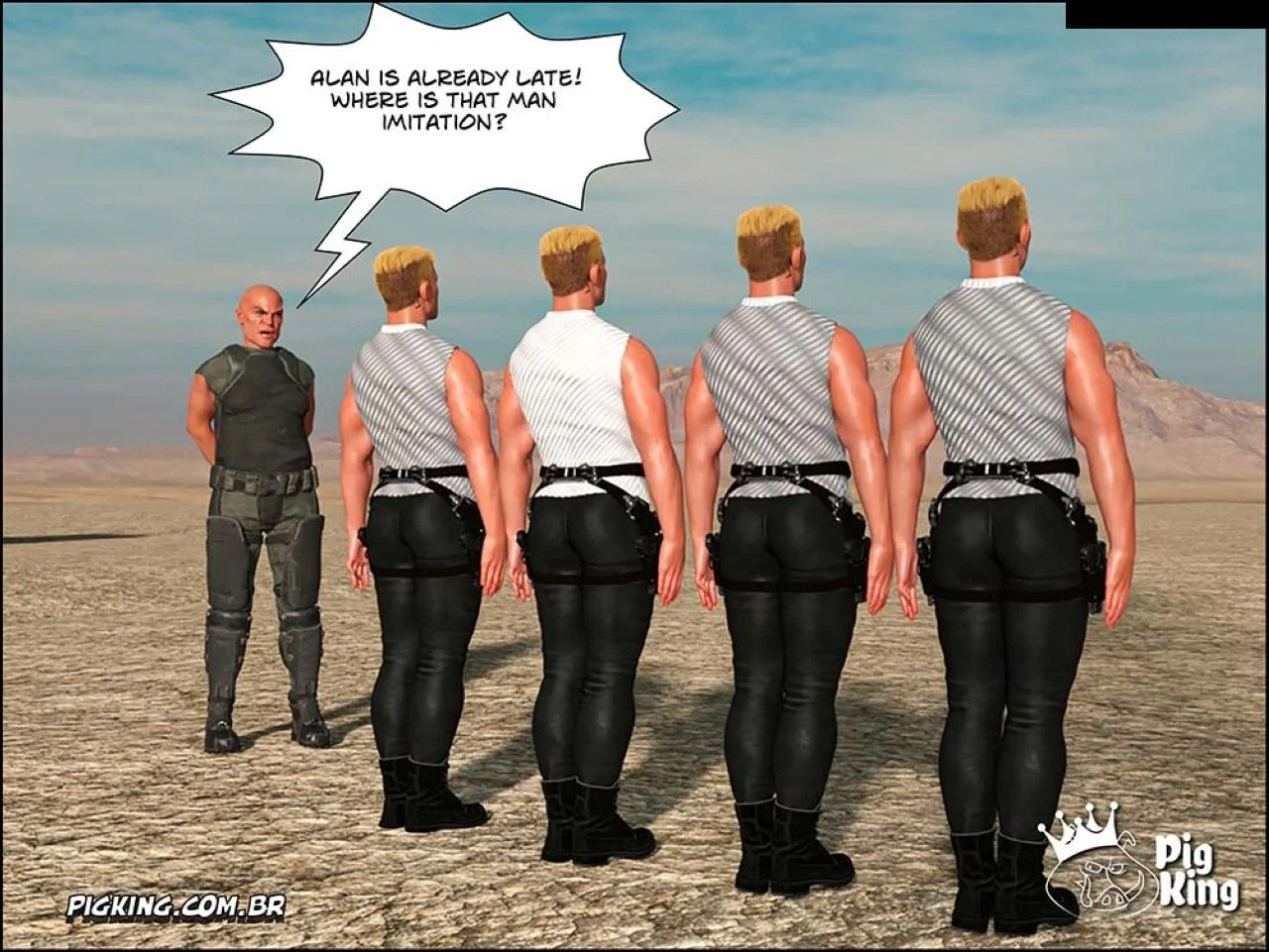 Touch Therapy – Alan, Chaiene, Alreon [PigKing] - Chapter 11 — Page 63