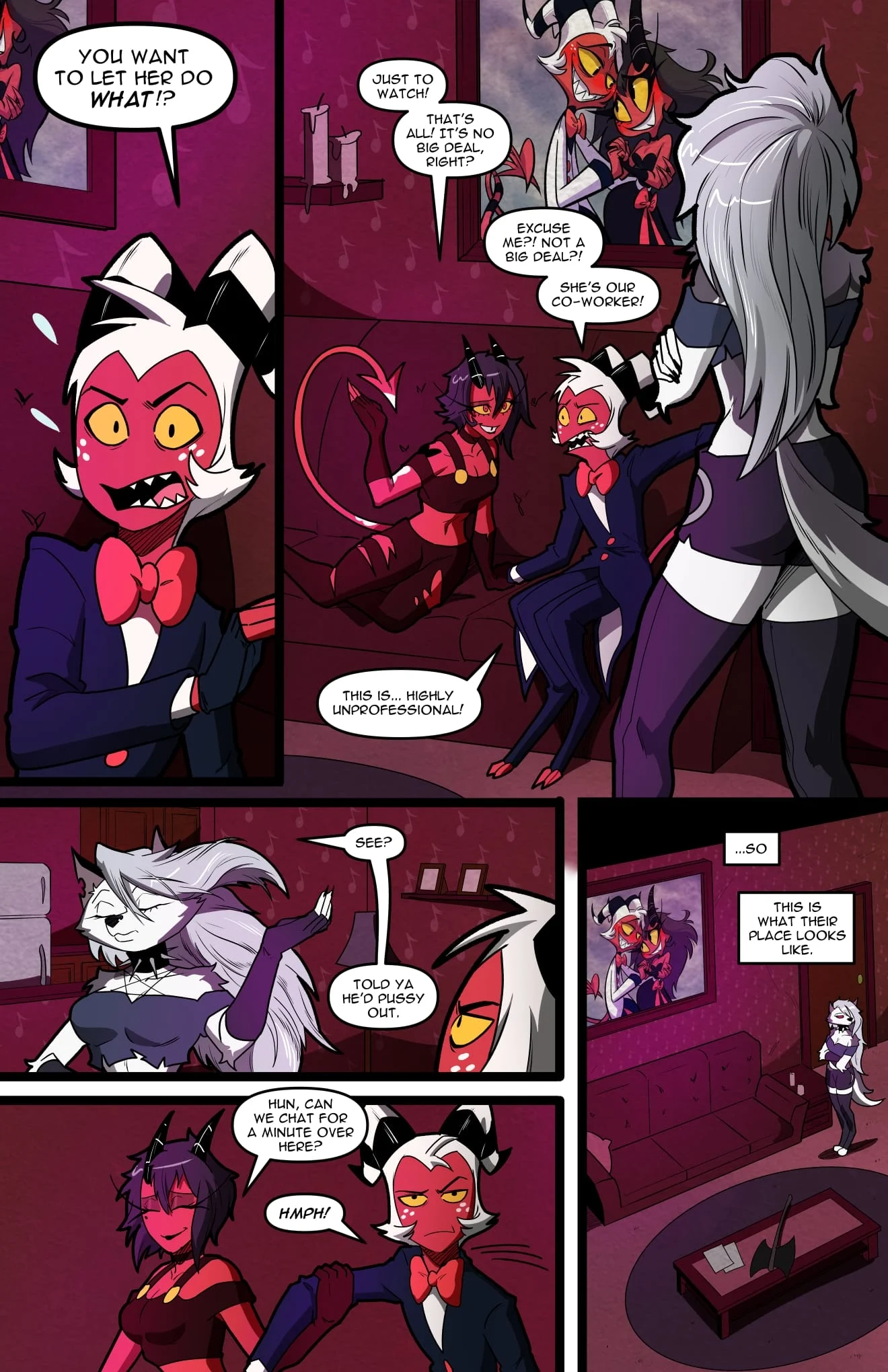 Helluva Trio (Helluva Boss) [Swain Art] - Chapter 1 — Page 17