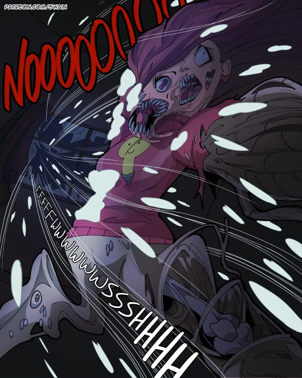 Wendy’s Visit (Gravity Falls) [Swain Art] - Chapter 1 — Page 22