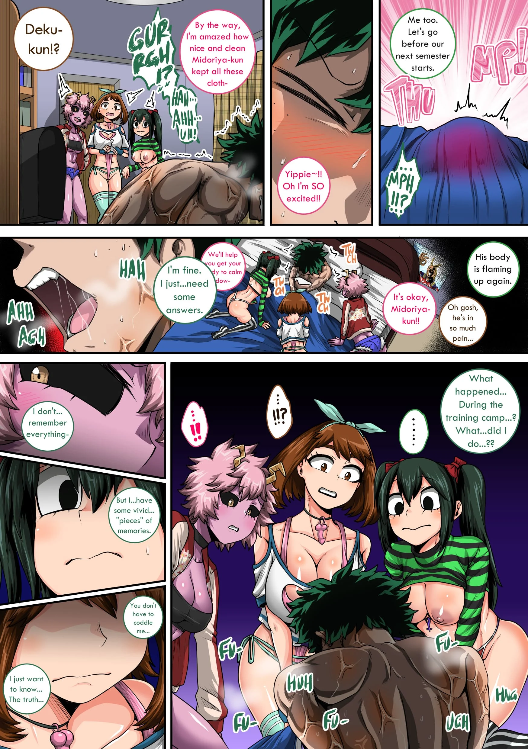 My Harem Academia (Boku No Hero Academia) [Juna Juna Juice] - Chapter 8.2 — Page 6