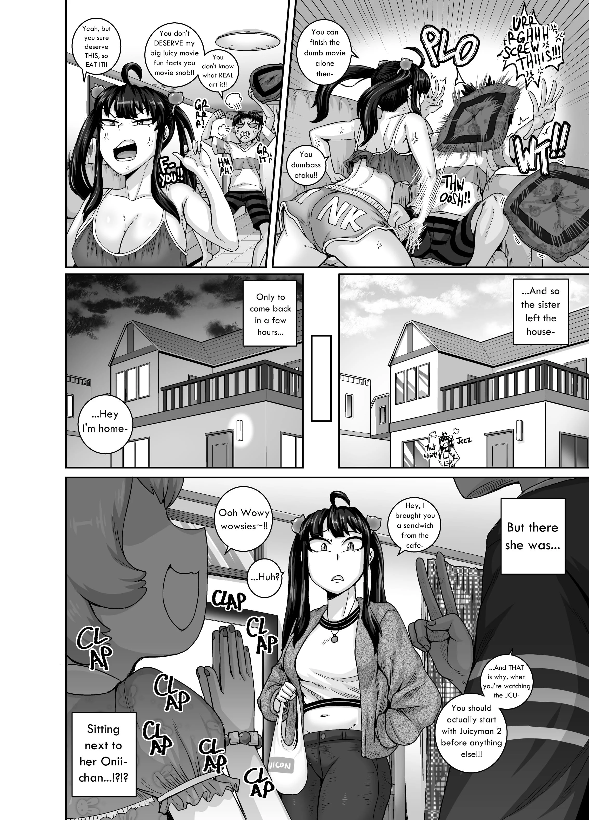 Annoying Sister Needs to Be Scolded!! [Juna Juna Juice] - Chapter 3 — Page 14